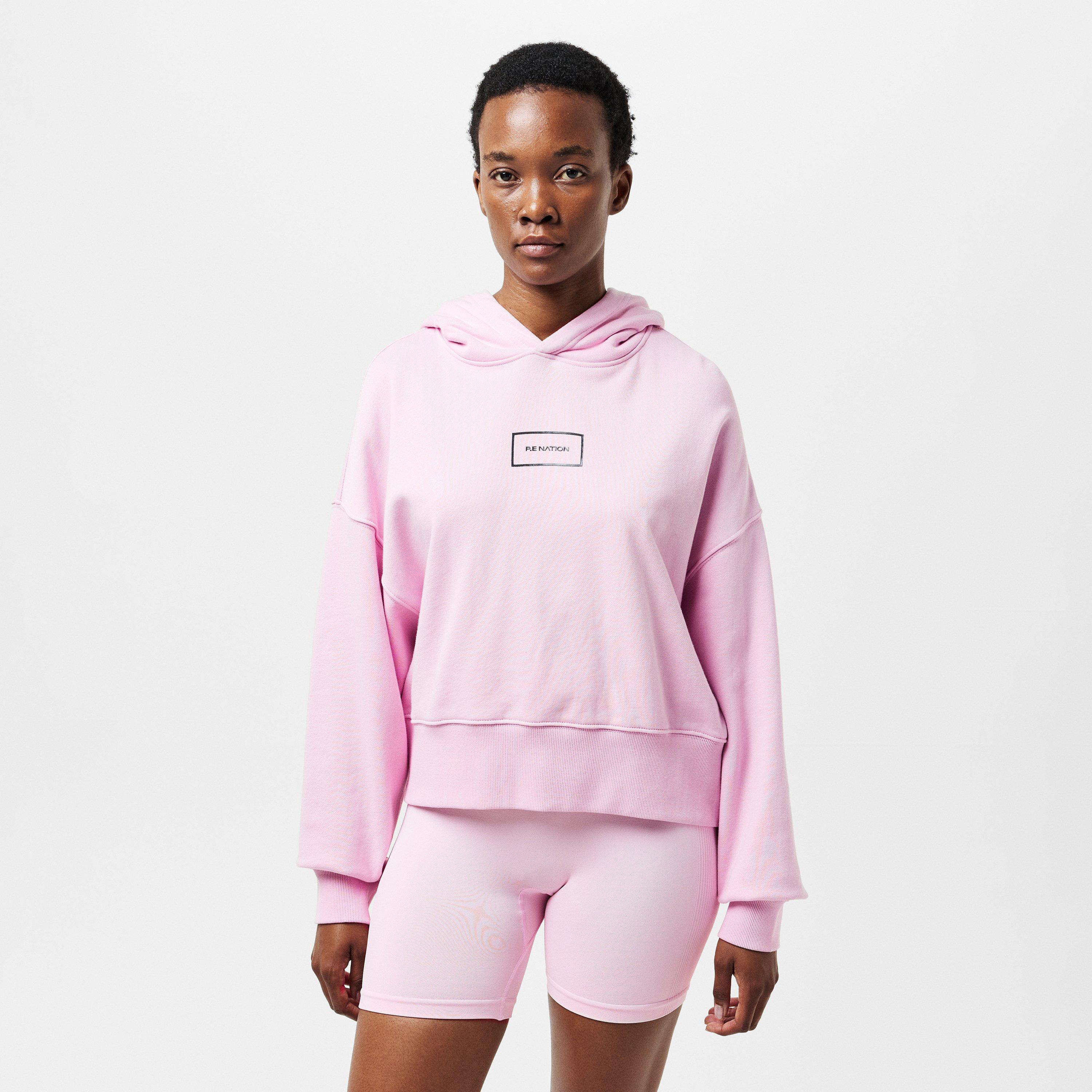 CHALK PINK - PE Nation - Women's Global Hoodie - 3