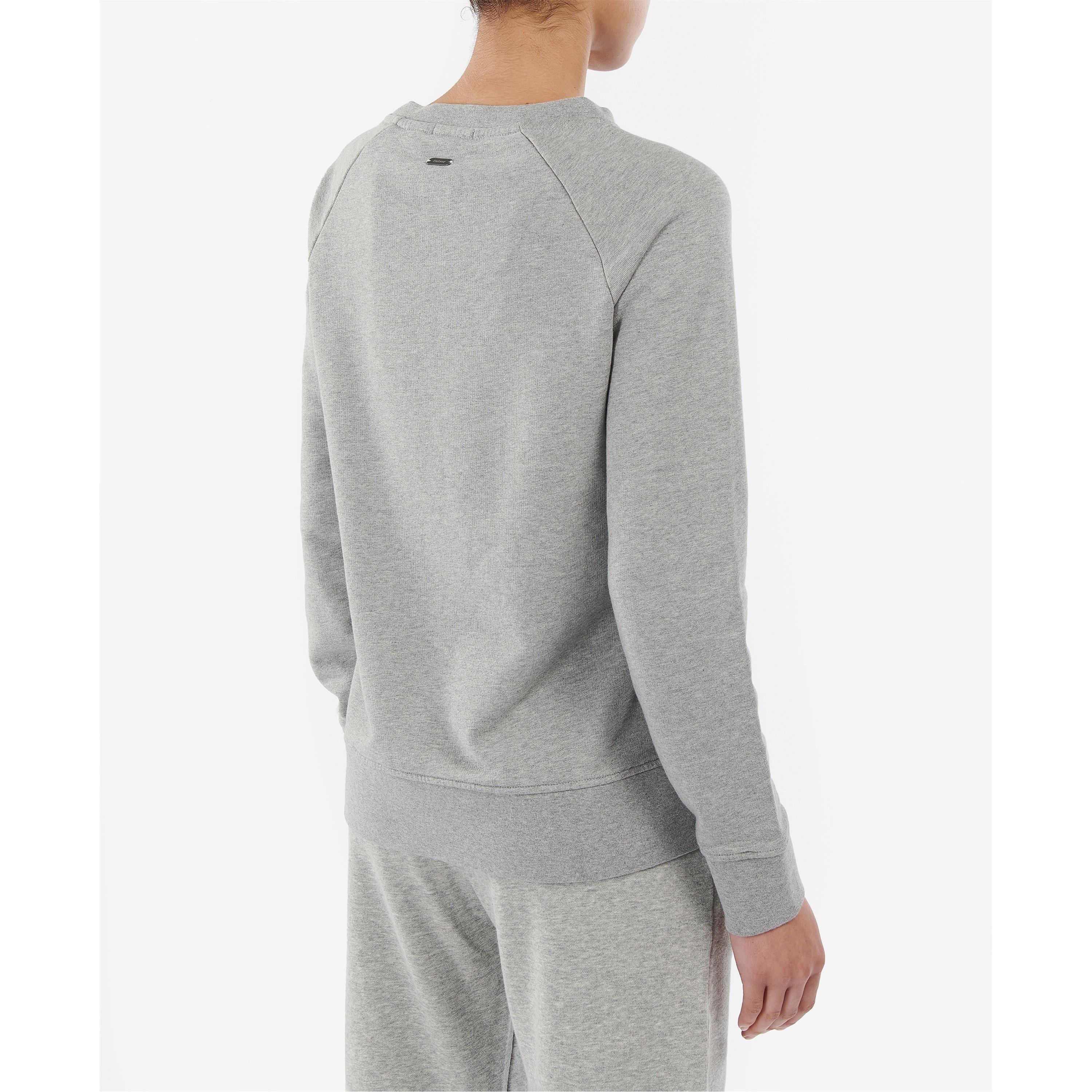 Lt Grey Marl - Barbour - Otterburn Sweatshirt - 3