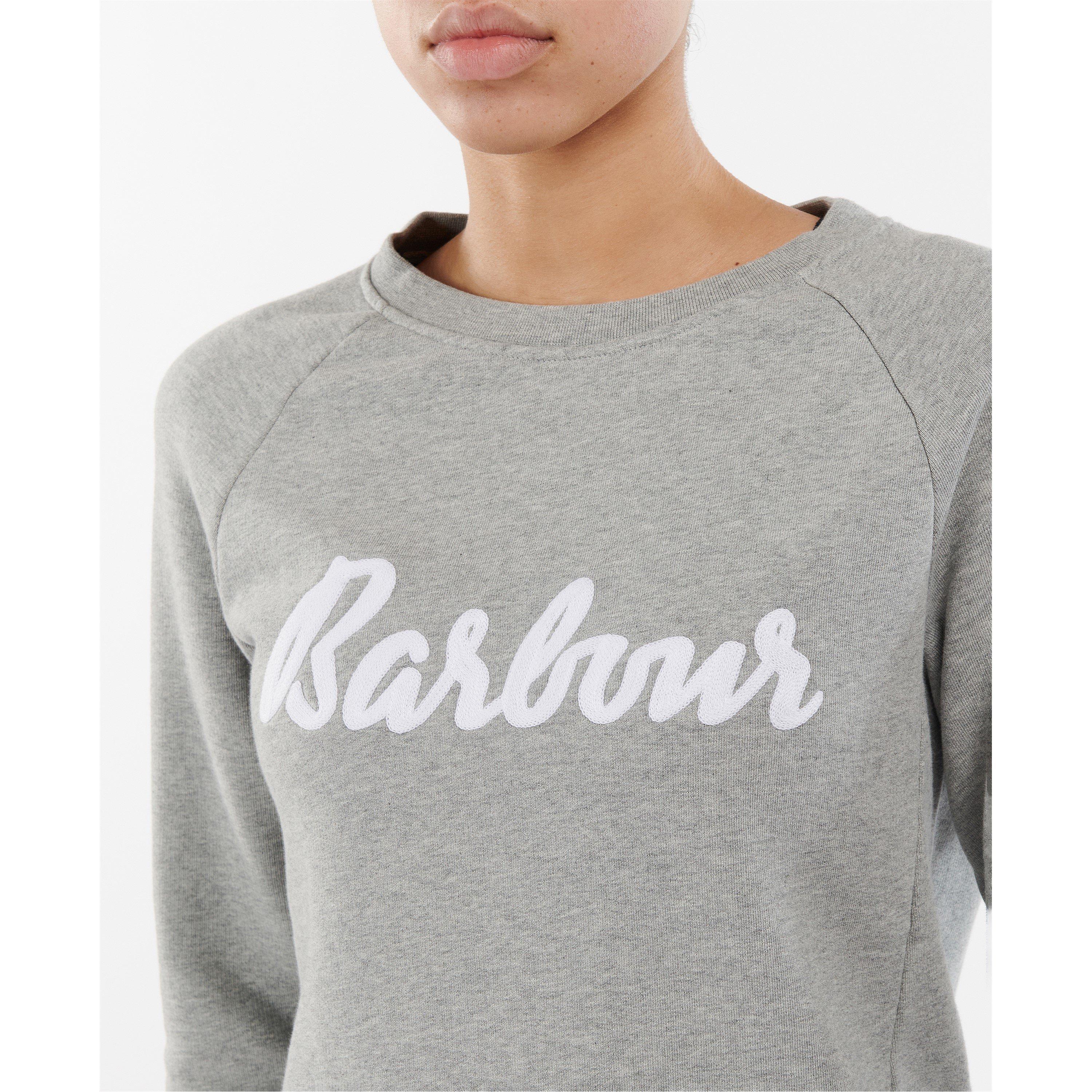 Lt Grey Marl - Barbour - Otterburn Sweatshirt - 5