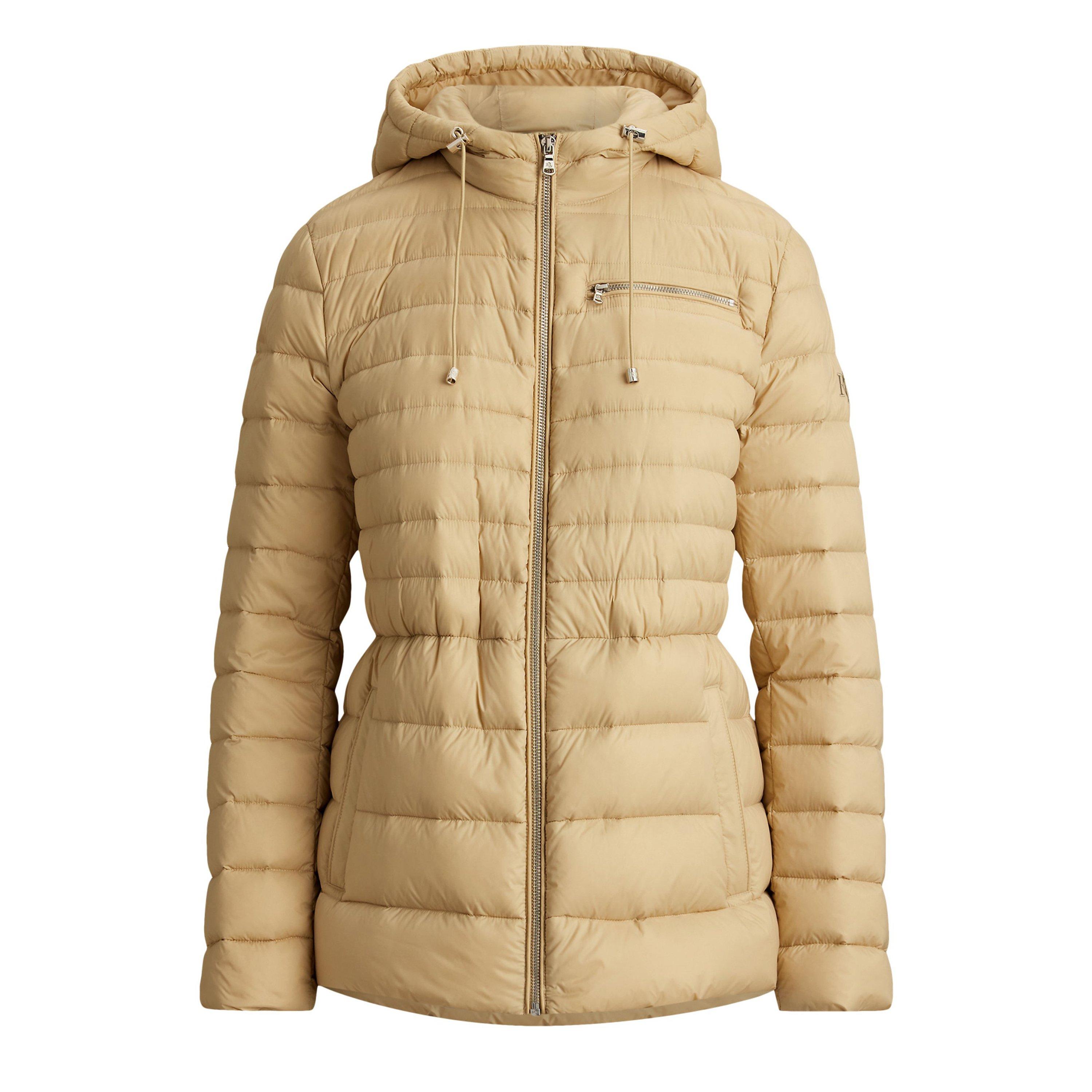 Birch Tan - Lauren by Ralph Lauren - Women's Quilted Short Puffer Jacket - 1