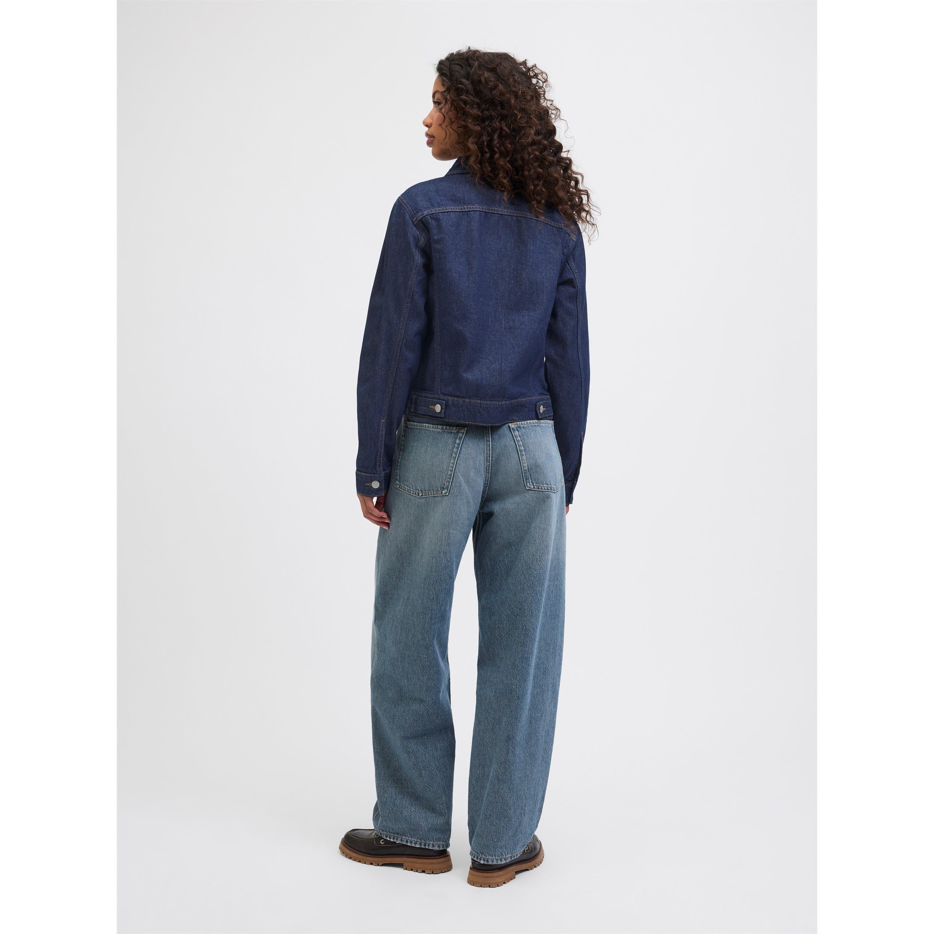 Ganga azul escura. - JJXX - Denim Jacket - 3