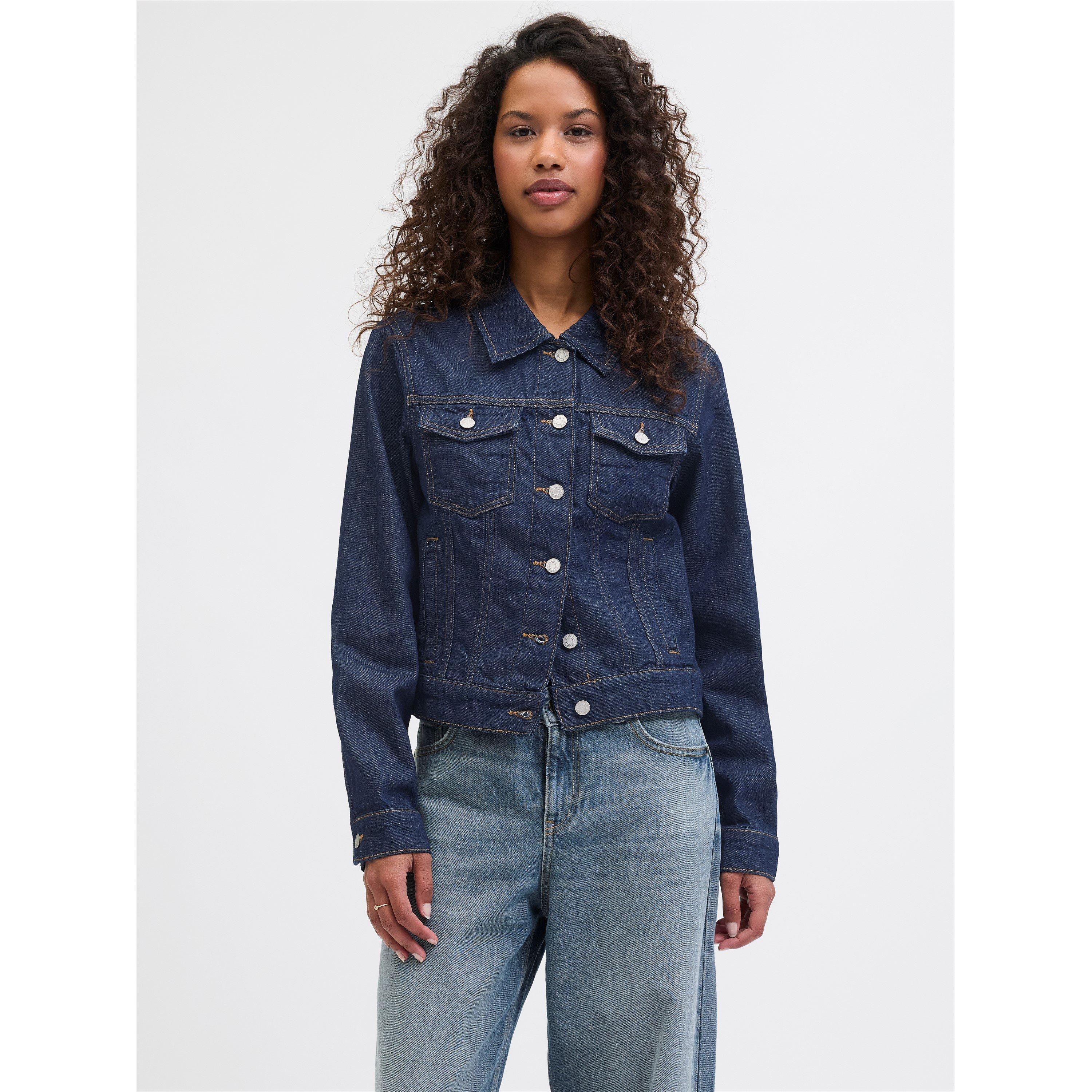 Ganga azul escura. - JJXX - Denim Jacket - 4