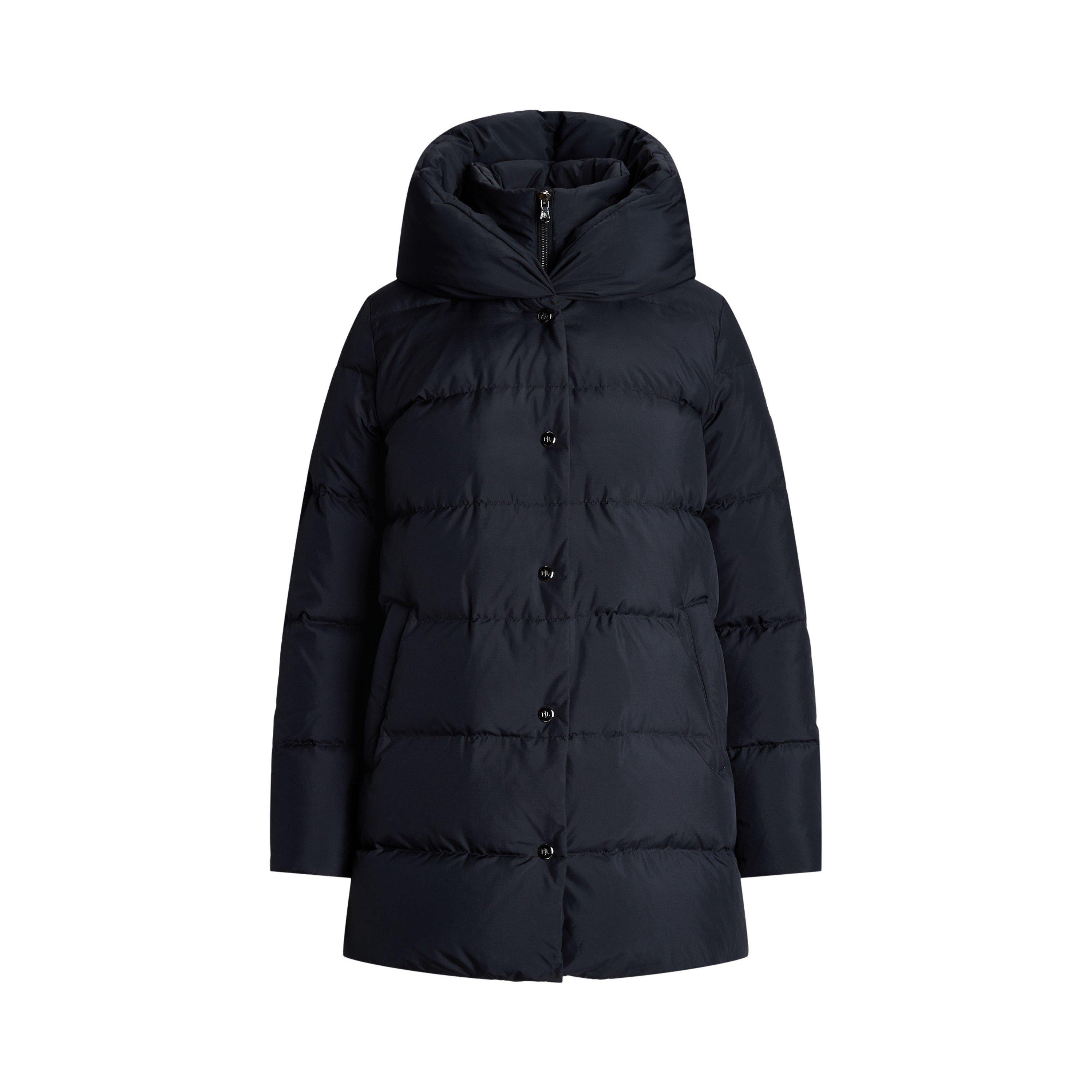 Lauren By Ralph Lauren Women's Dk Navy Insulated Medium Puffer Jacket - 8 (XS)