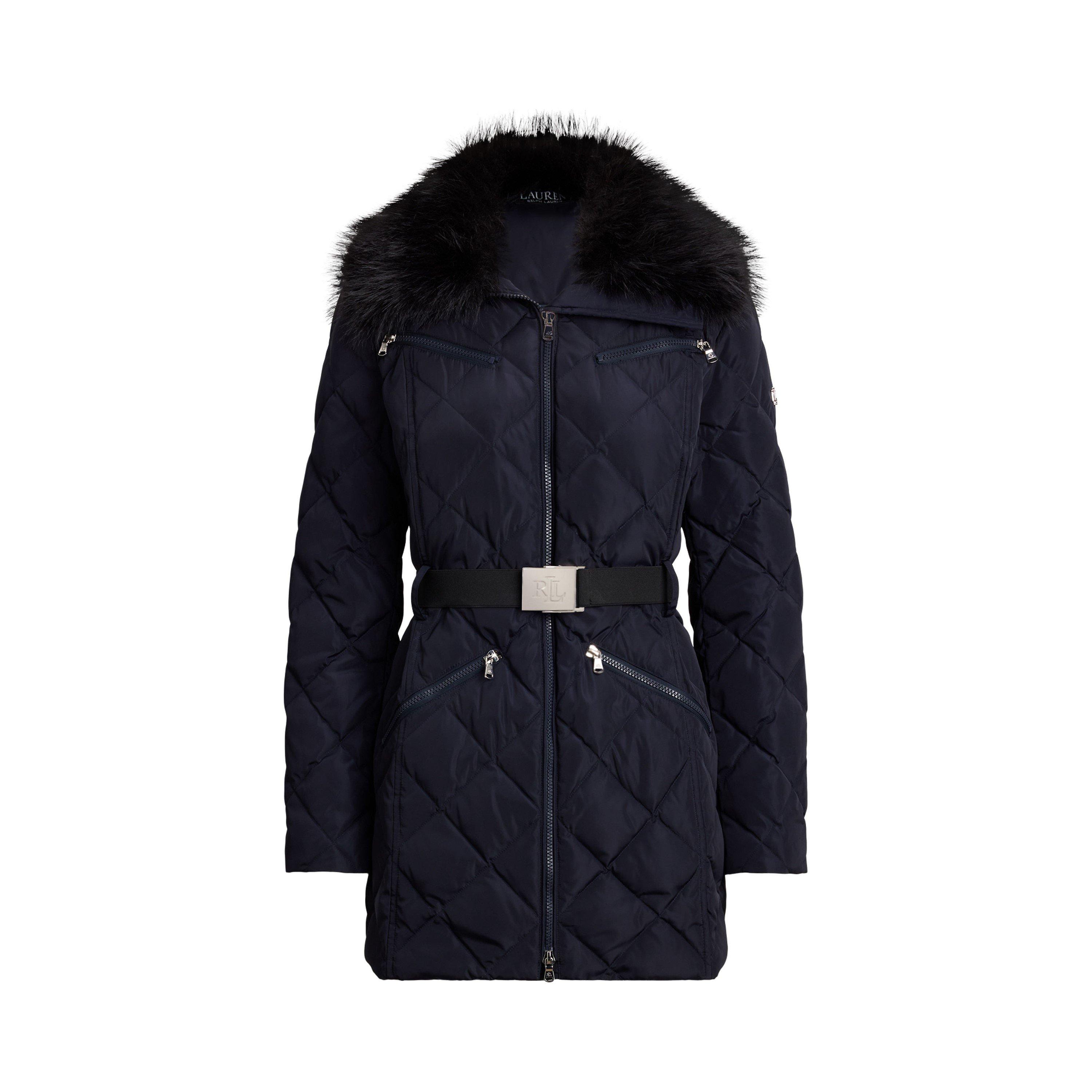 Lauren By Ralph Lauren Women's Dk Navy Medium Puffer Jacket - 8 (XS)