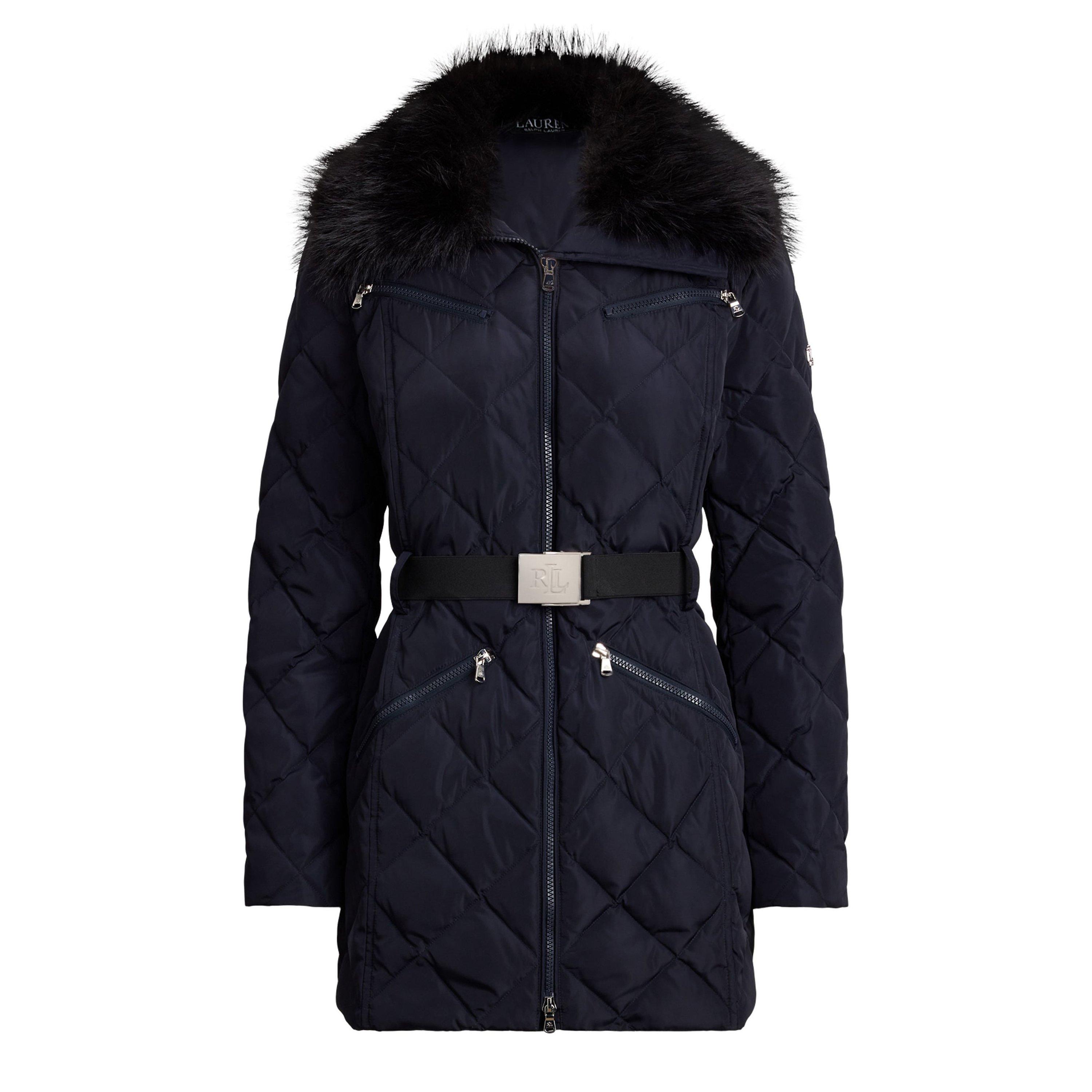 Dk Navy - Lauren by Ralph Lauren - Women's Medium Puffer Jacket - 1