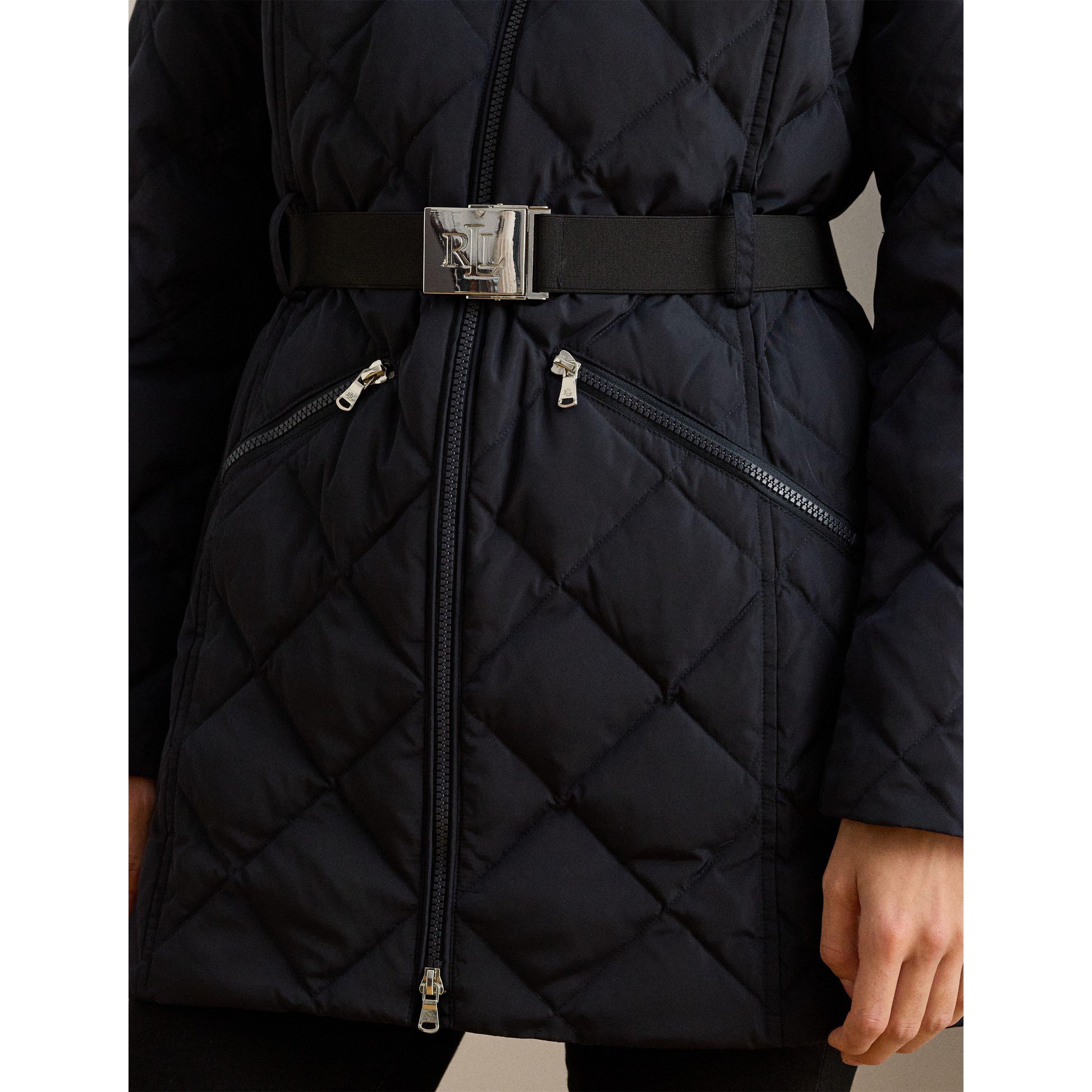 Dk Navy - Lauren by Ralph Lauren - Women's Medium Puffer Jacket - 6