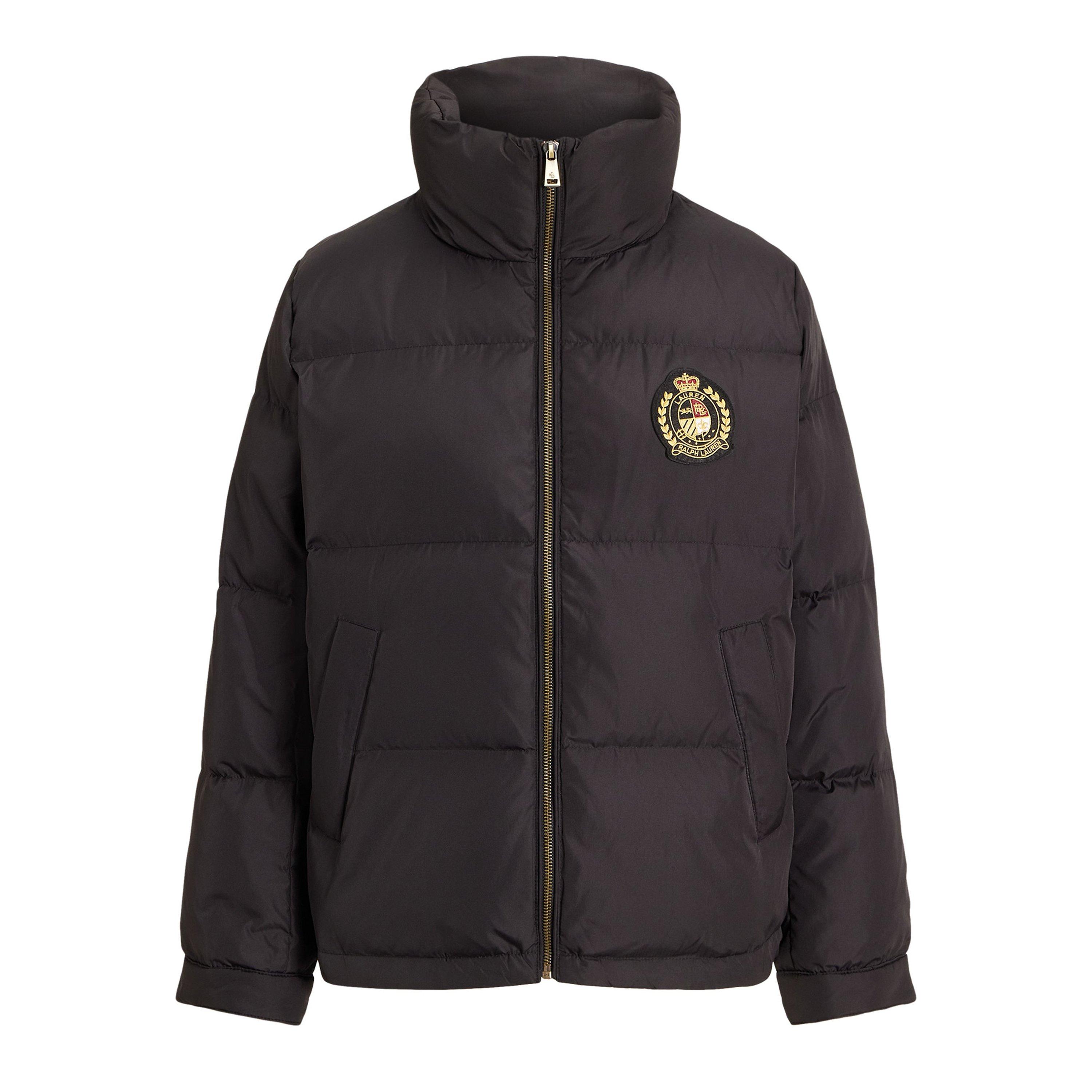 Black - Lauren by Ralph Lauren - Women's Quilted Short Puffer Jacket - 1