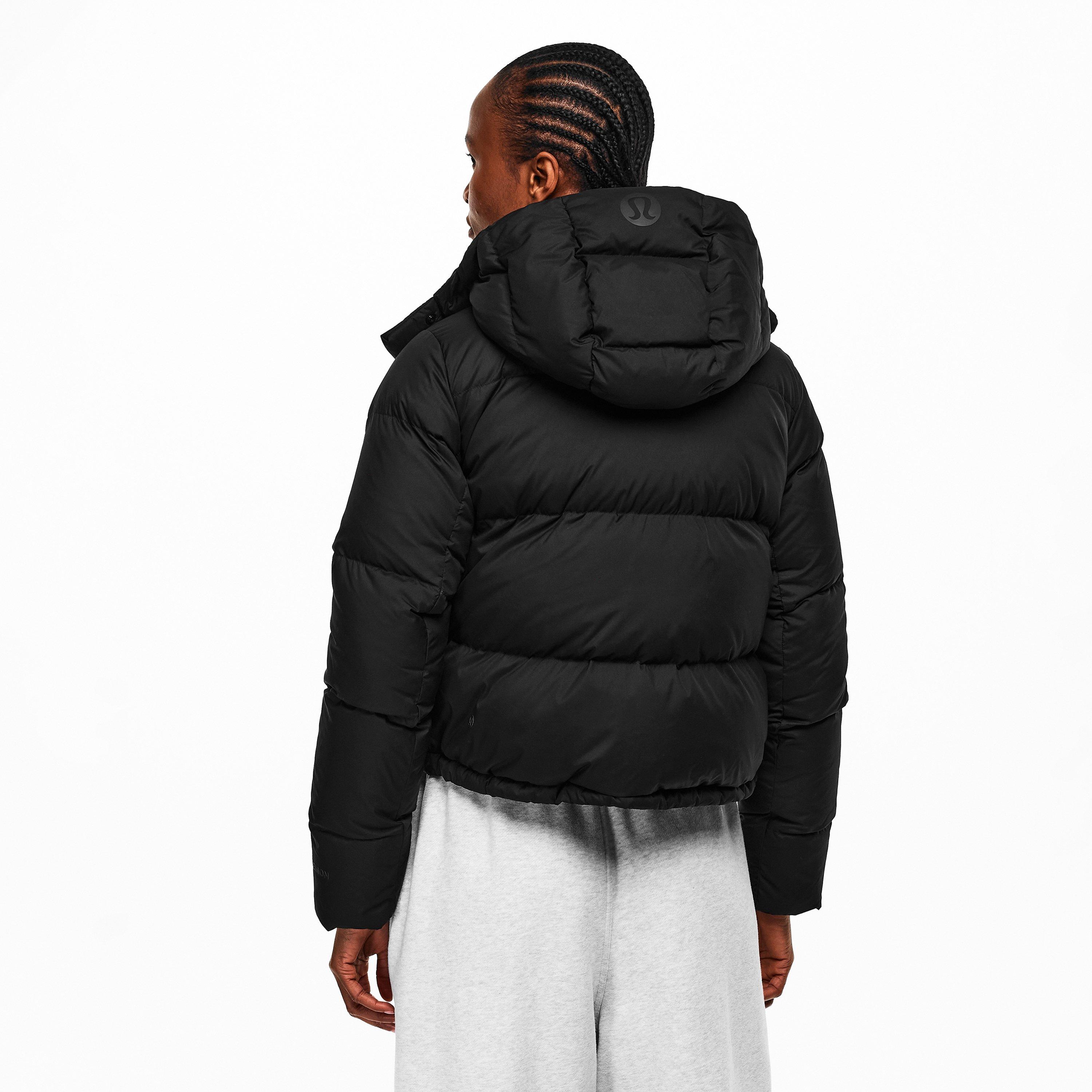 Black - Lululemon - Women's Wunder Puff Cropped Insulated Short Puffer Jacket - 4