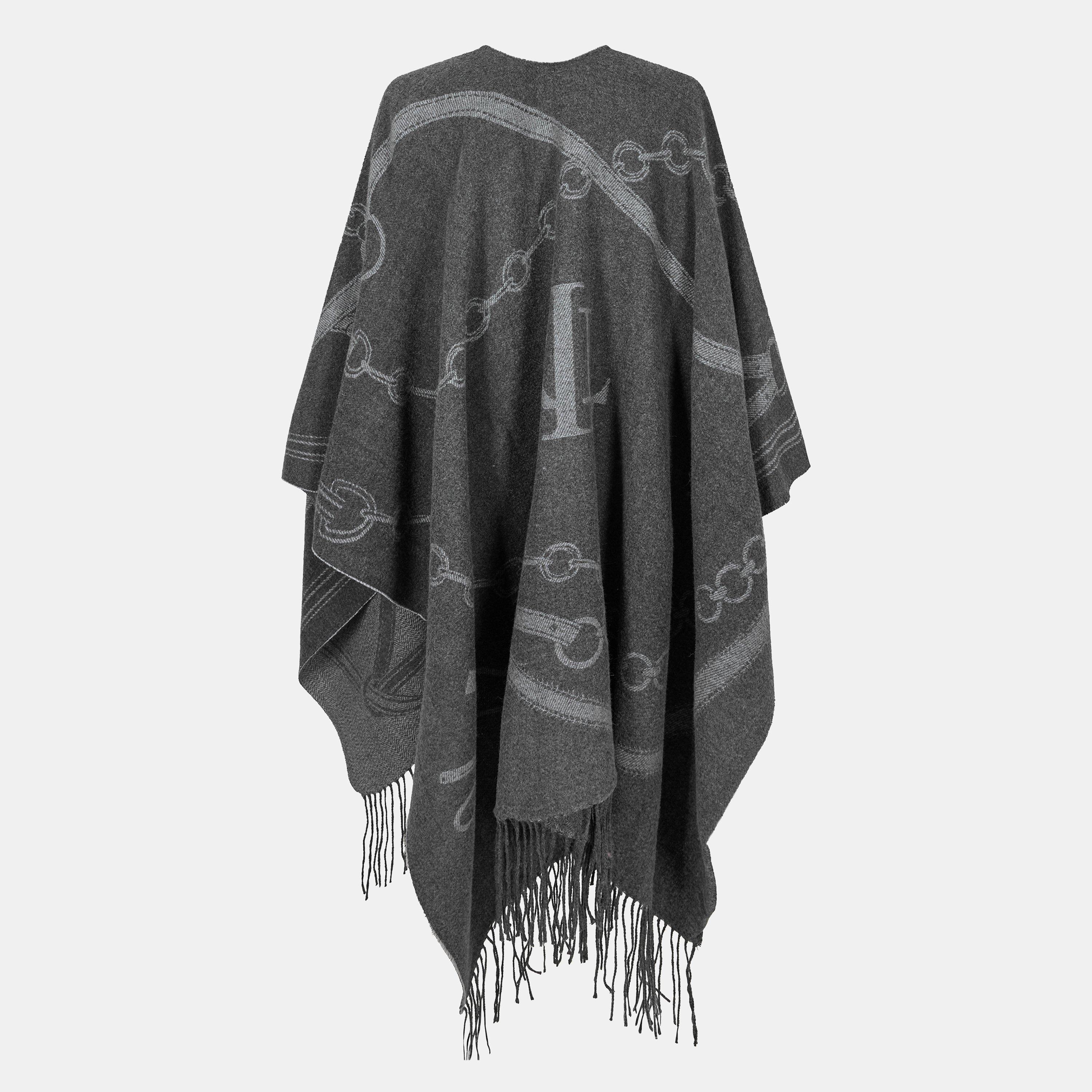 Grey - Lauren by Ralph Lauren - Women's Cape - 2