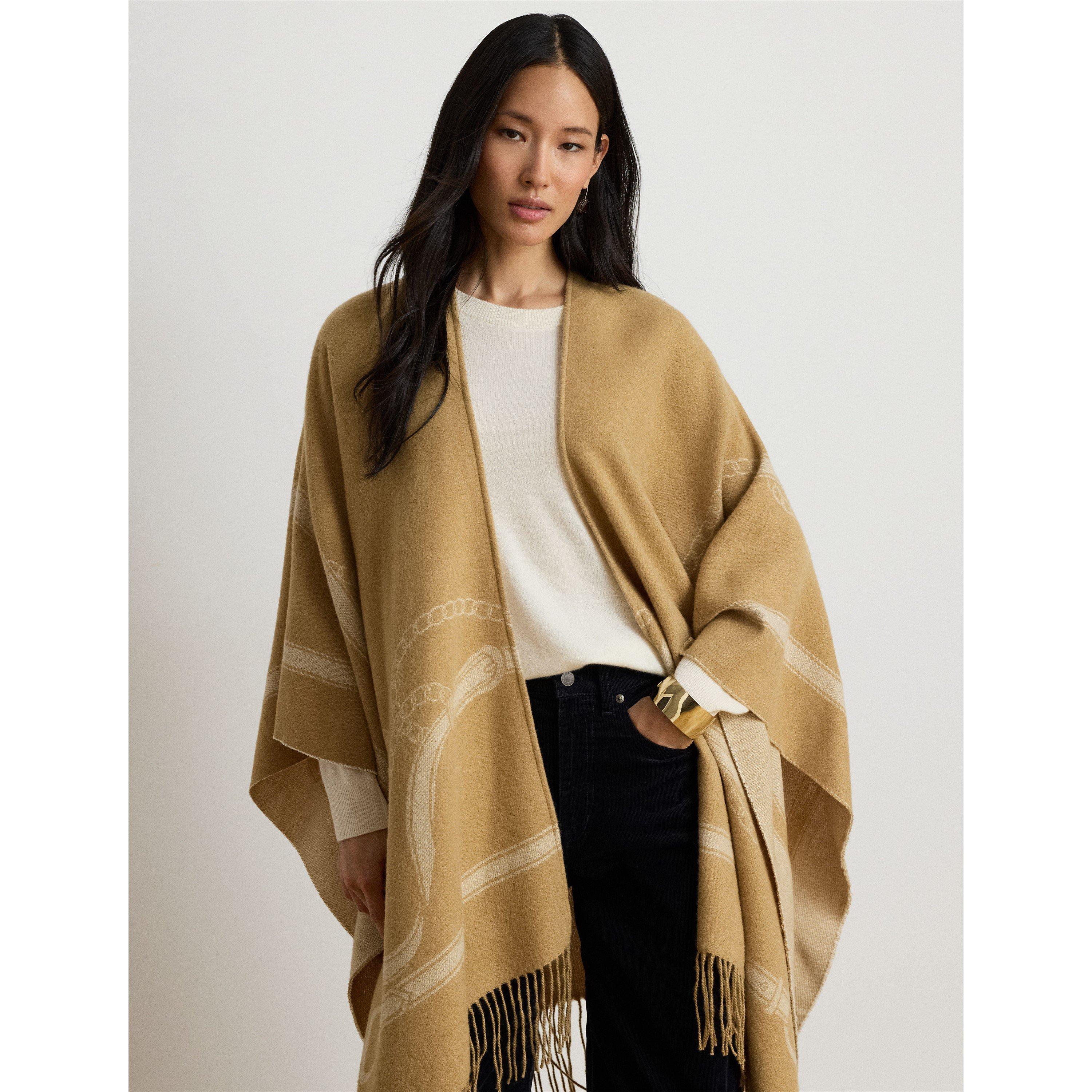 CAMEL/CREAM - Lauren by Ralph Lauren - Women's Cape - 2
