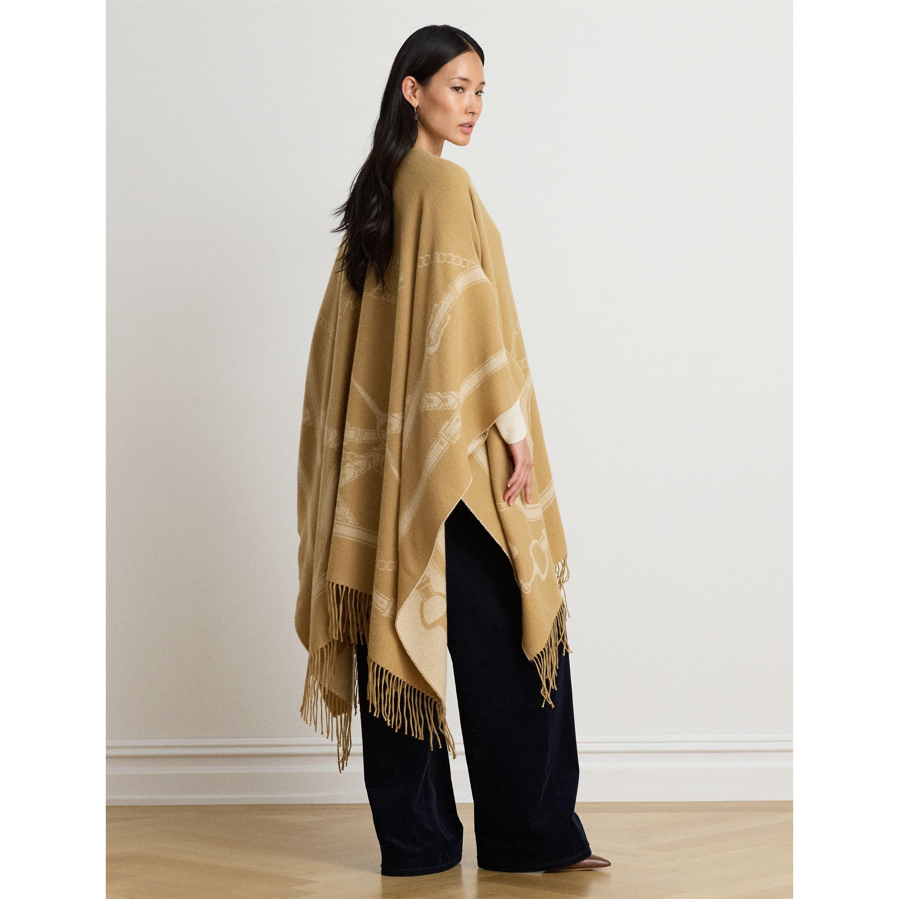 CAMEL/CREAM - Lauren by Ralph Lauren - Women's Cape - 3