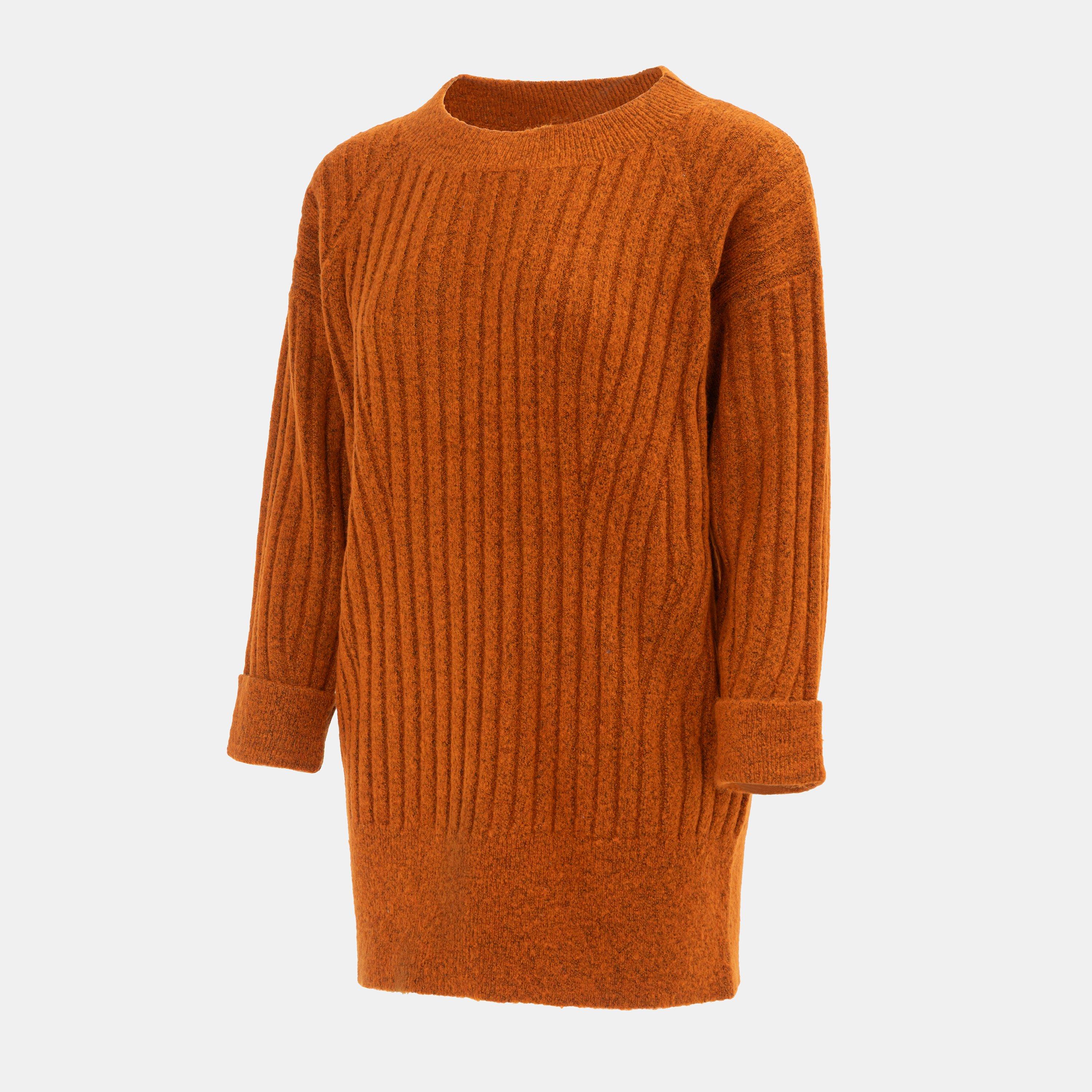 Orange - Miso - Knit Jumper Women - 3