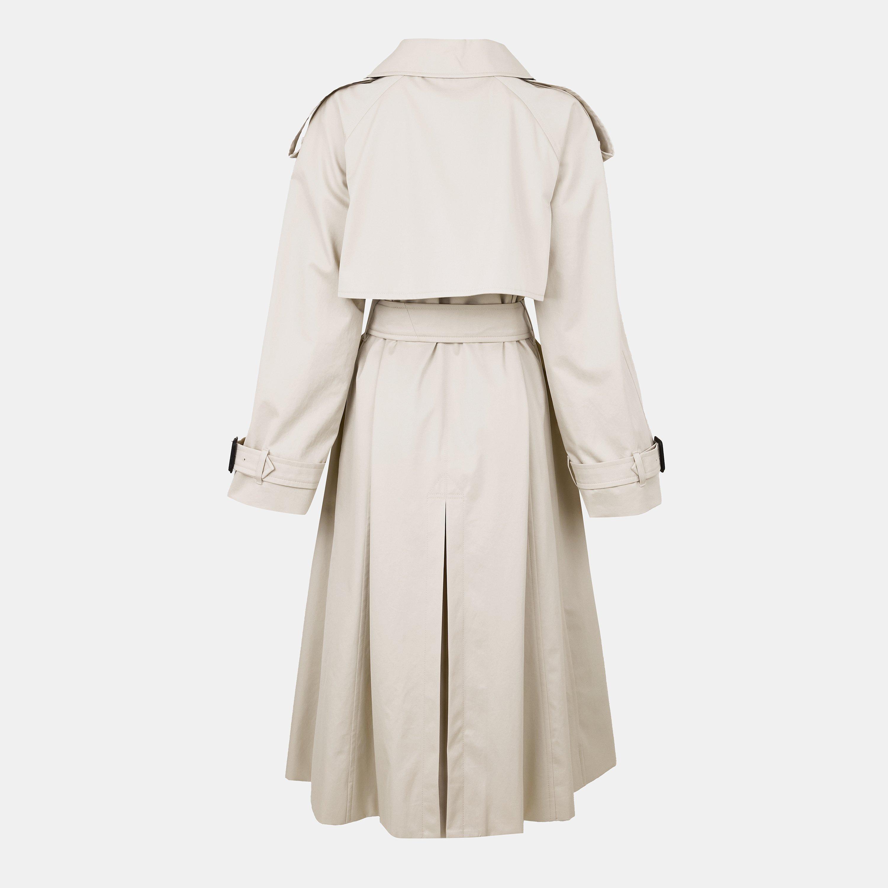 Clam - Burberry - Women's Fitzrovia Double-Breasted Tailored Fit Trench Coat - 2