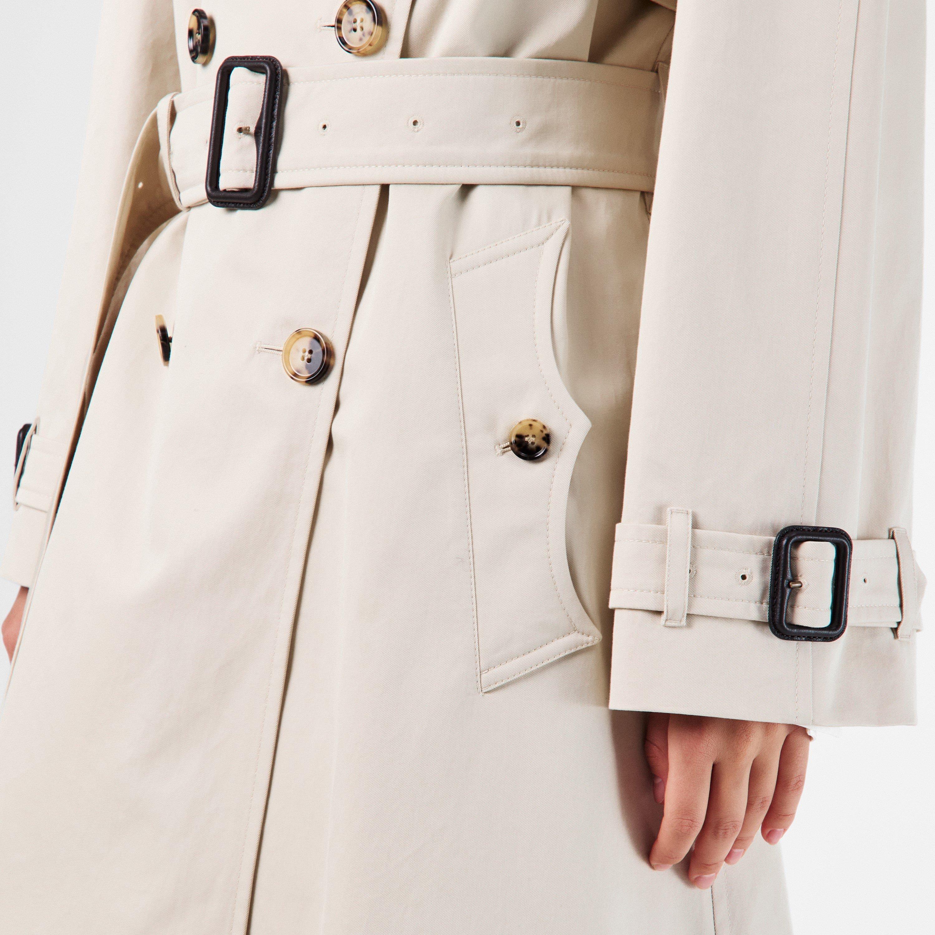 Clam - Burberry - Women's Fitzrovia Double-Breasted Tailored Fit Trench Coat - 5