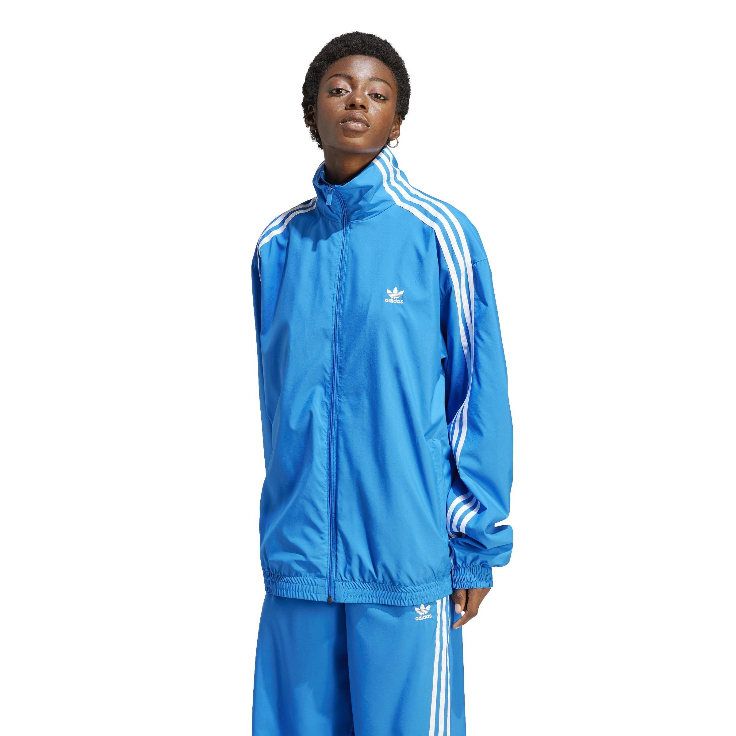 Blue - adidas Originals - Full-Zip Fleece - 4