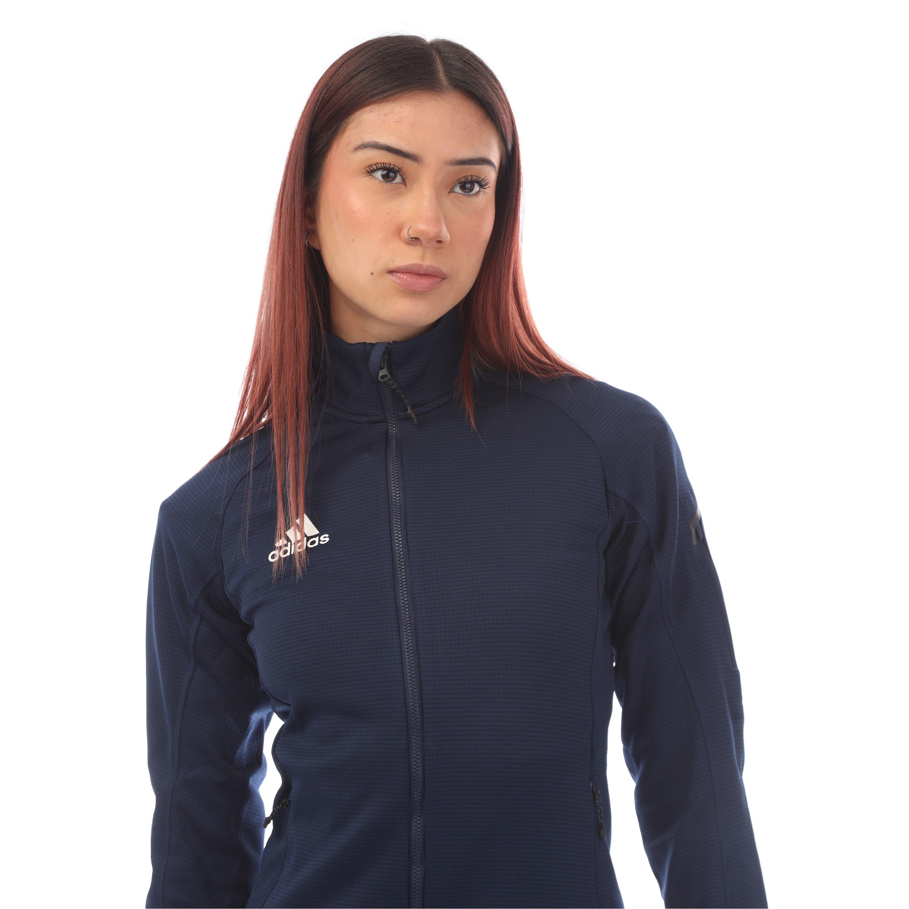 Marineblau - adidas - Stockhorn Full-Zip Fleece - 2