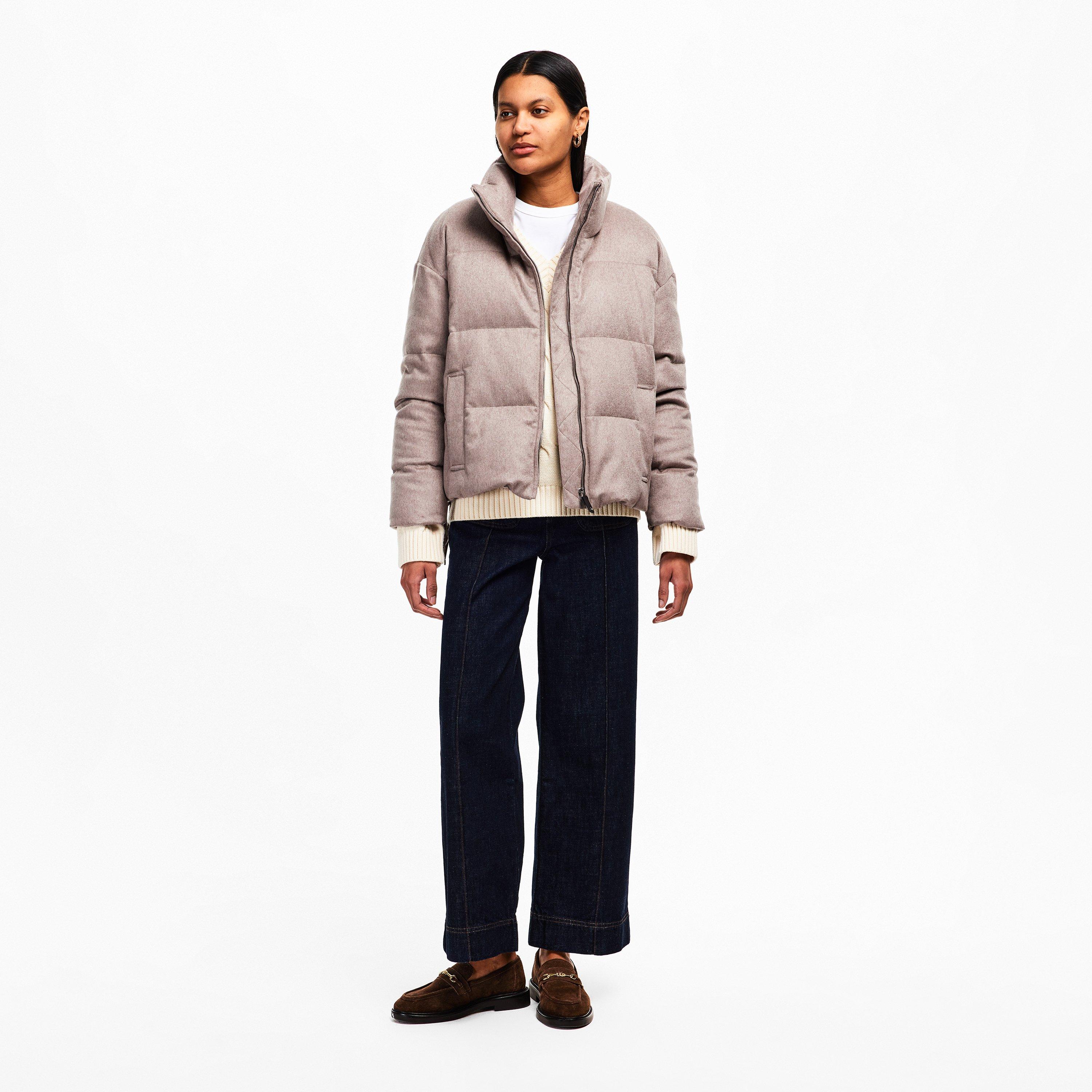 Sand - Max Mara Cube - Women's Destino Short Puffer Jacket - 6
