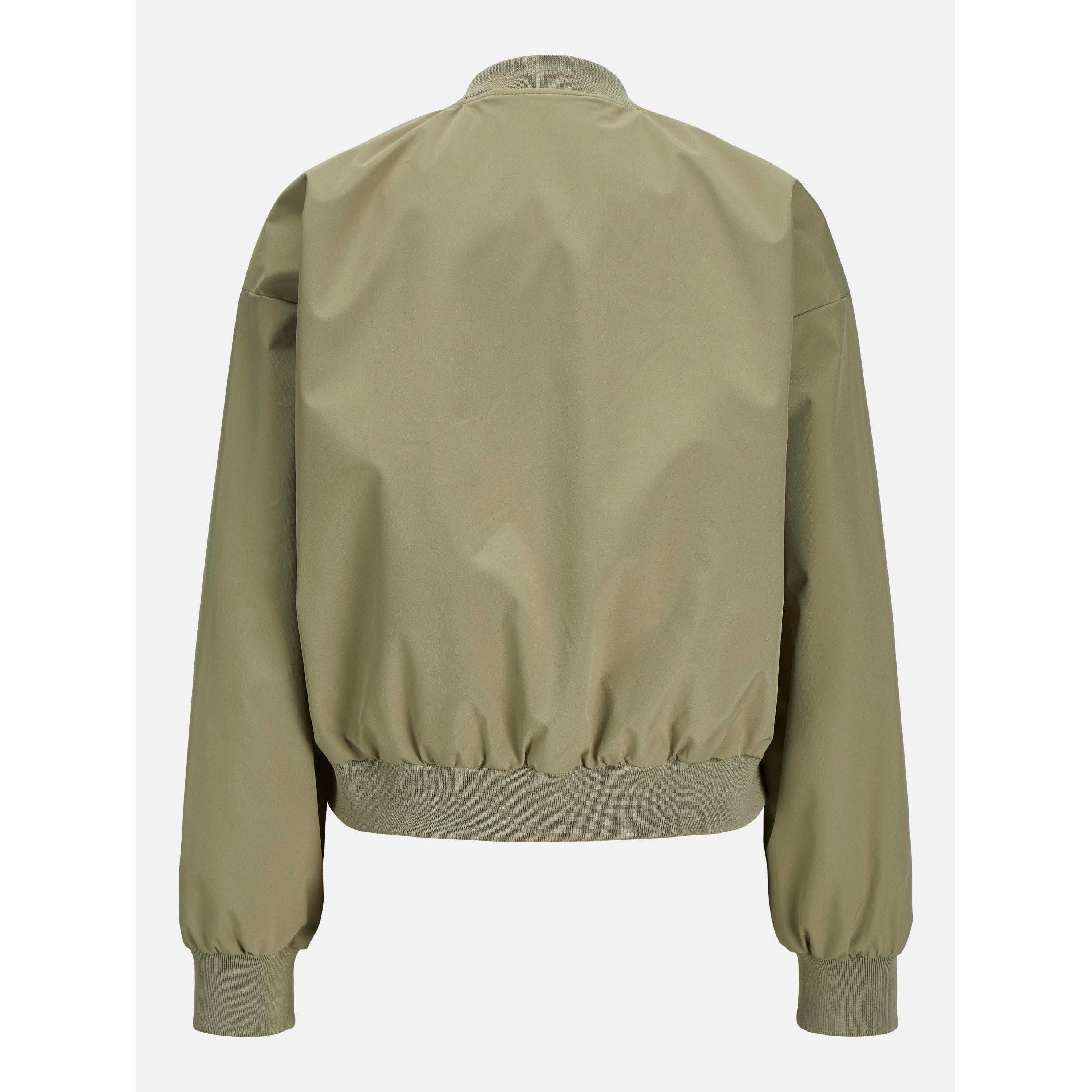 Aloe - JJXX - Women's Ella Ribbed Zip Bomber Jacket - 2
