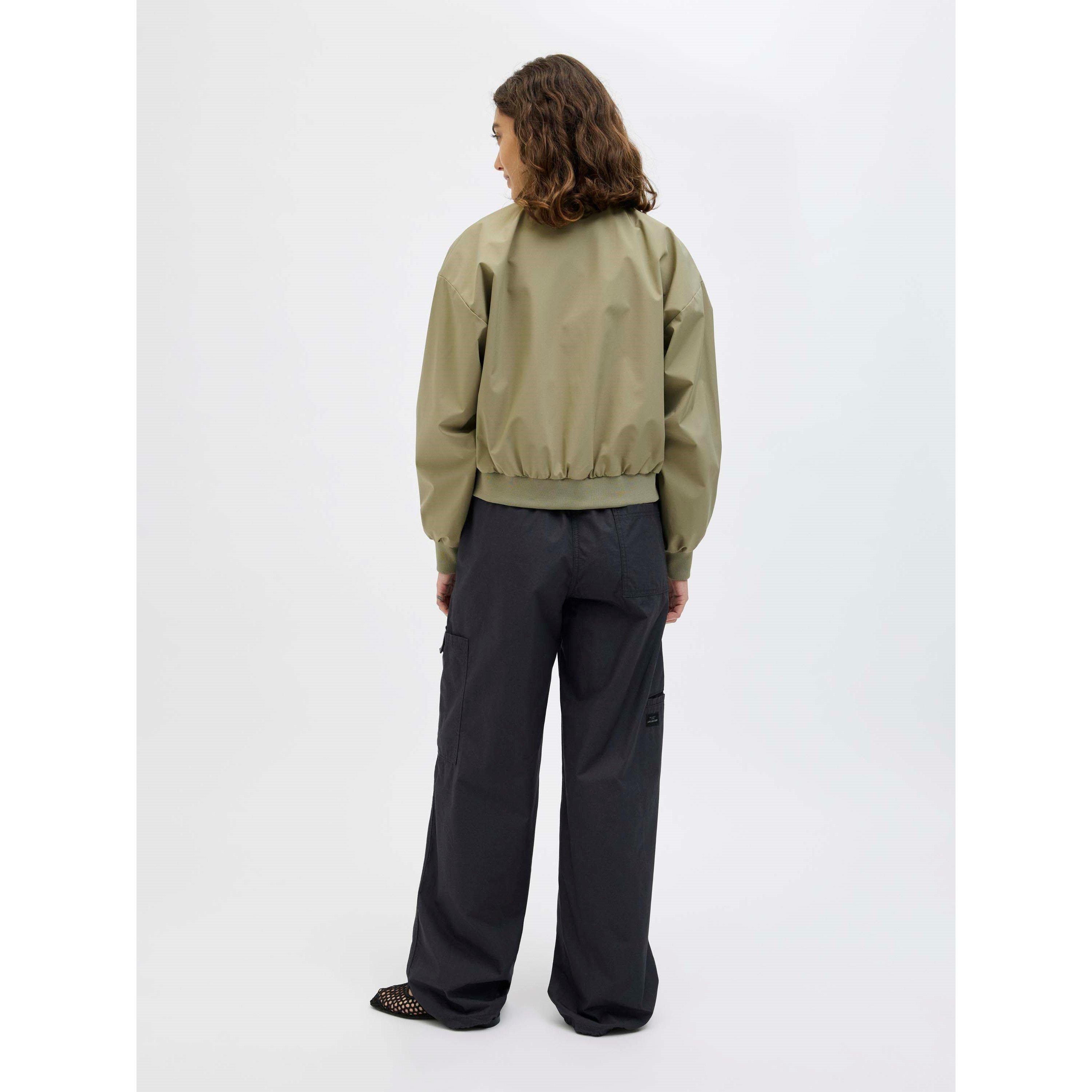 Aloe - JJXX - Women's Ella Ribbed Zip Bomber Jacket - 4