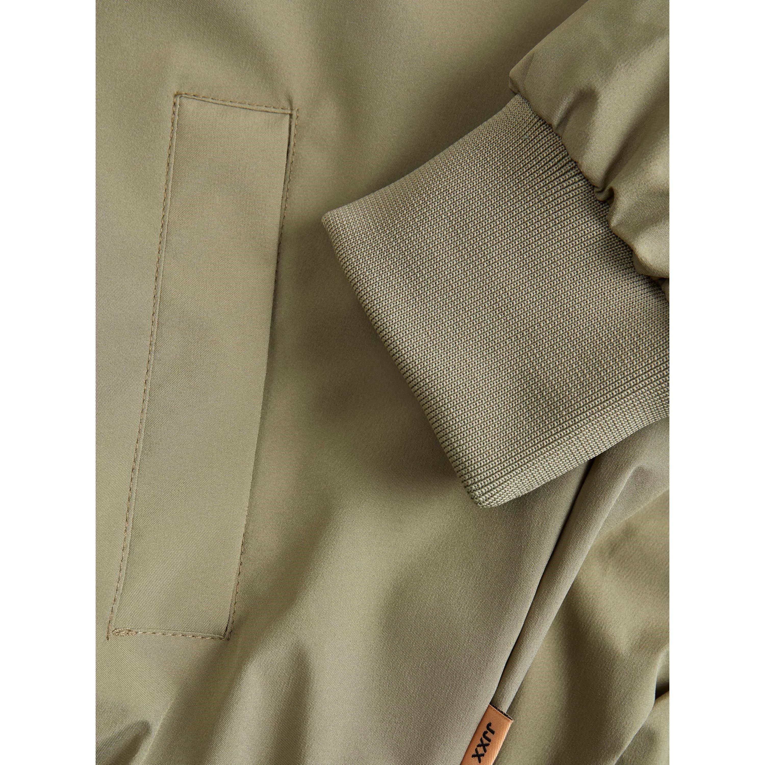 Aloe - JJXX - Women's Ella Ribbed Zip Bomber Jacket - 6