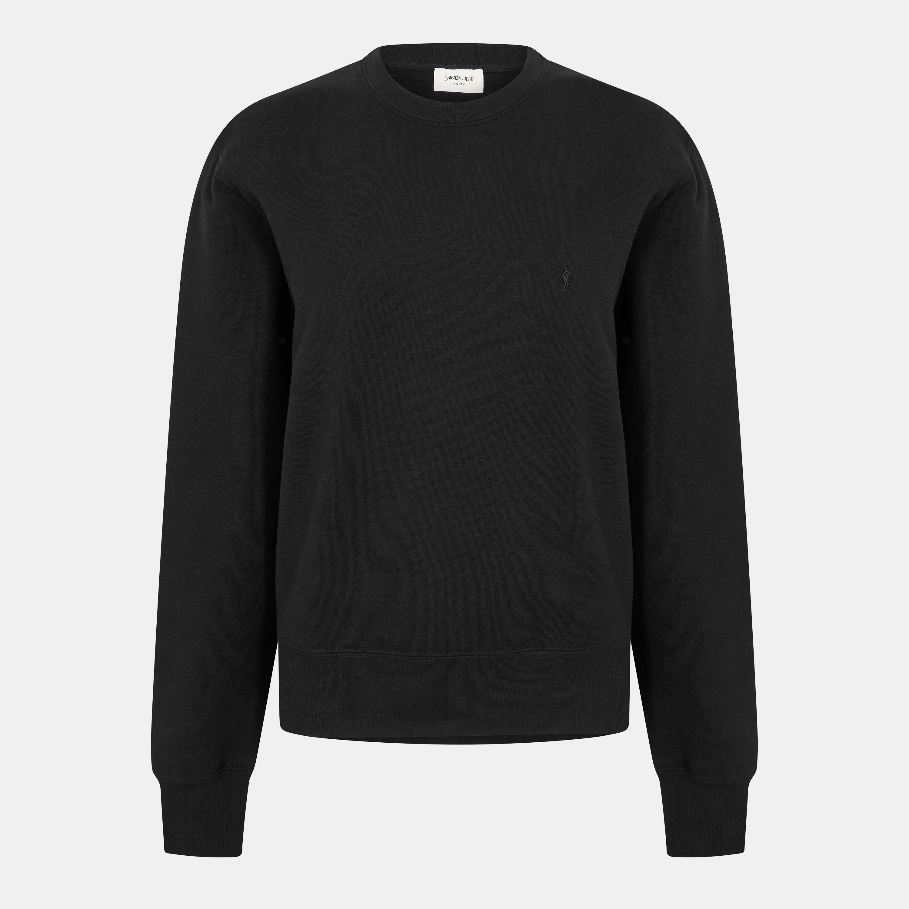 Noir - Saint Laurent - Cassandre Sweatshirt - 1