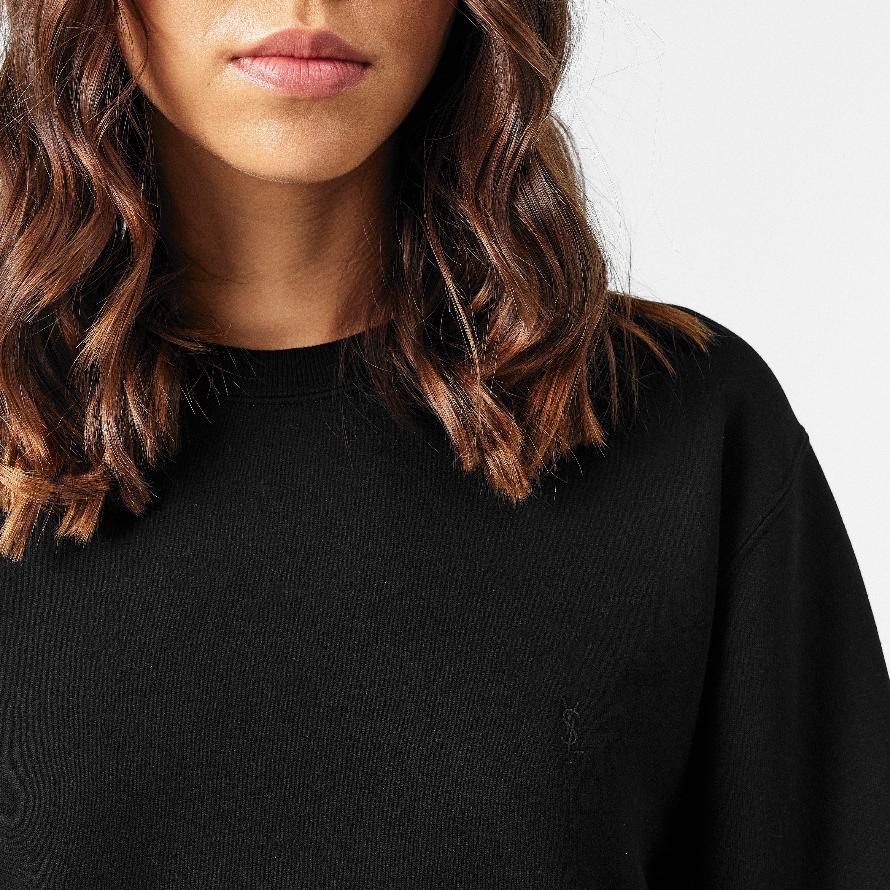 Noir - Saint Laurent - Women's Crew Sweater - 5