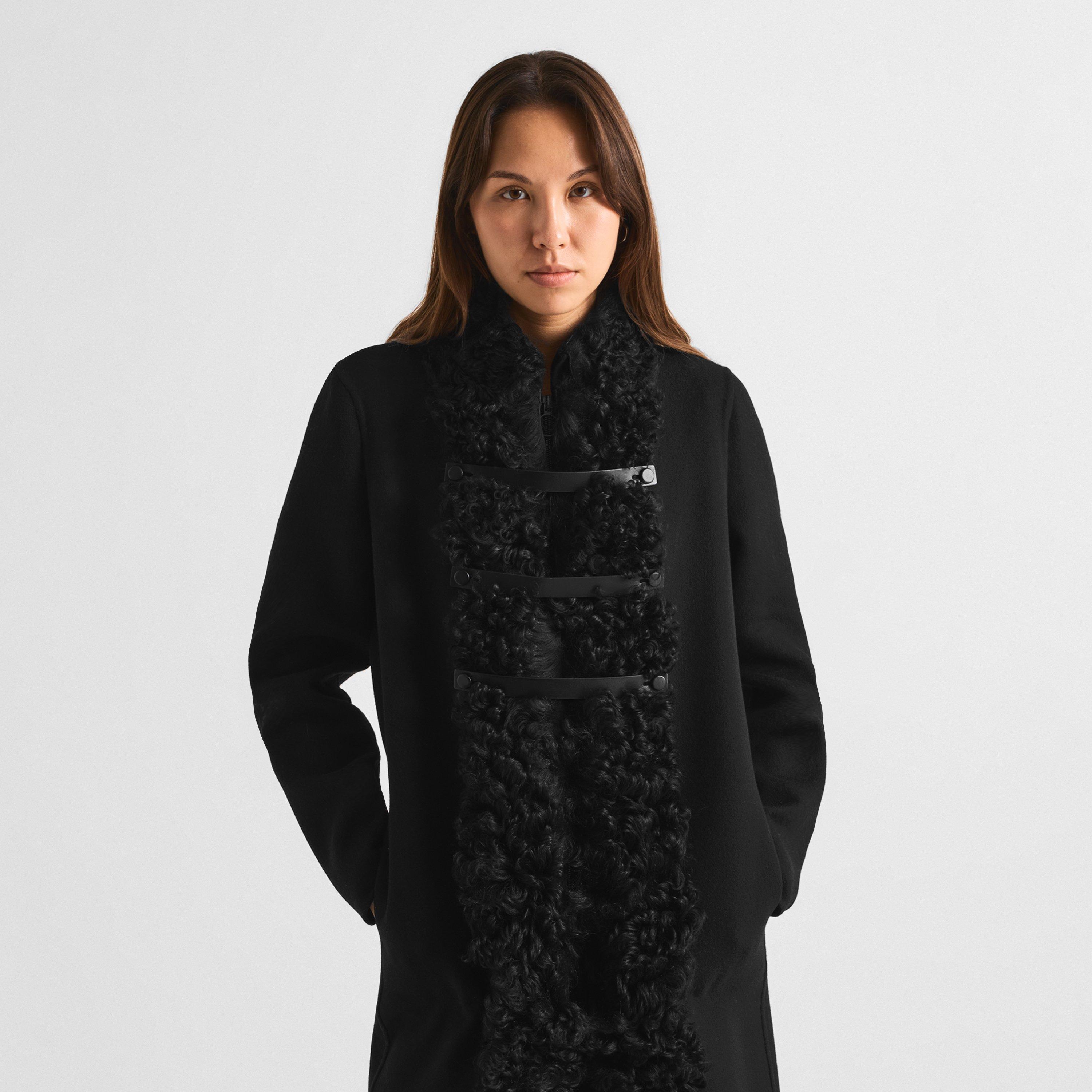 Black - Fendi - Fendi Wool Coat Ld64 - 3