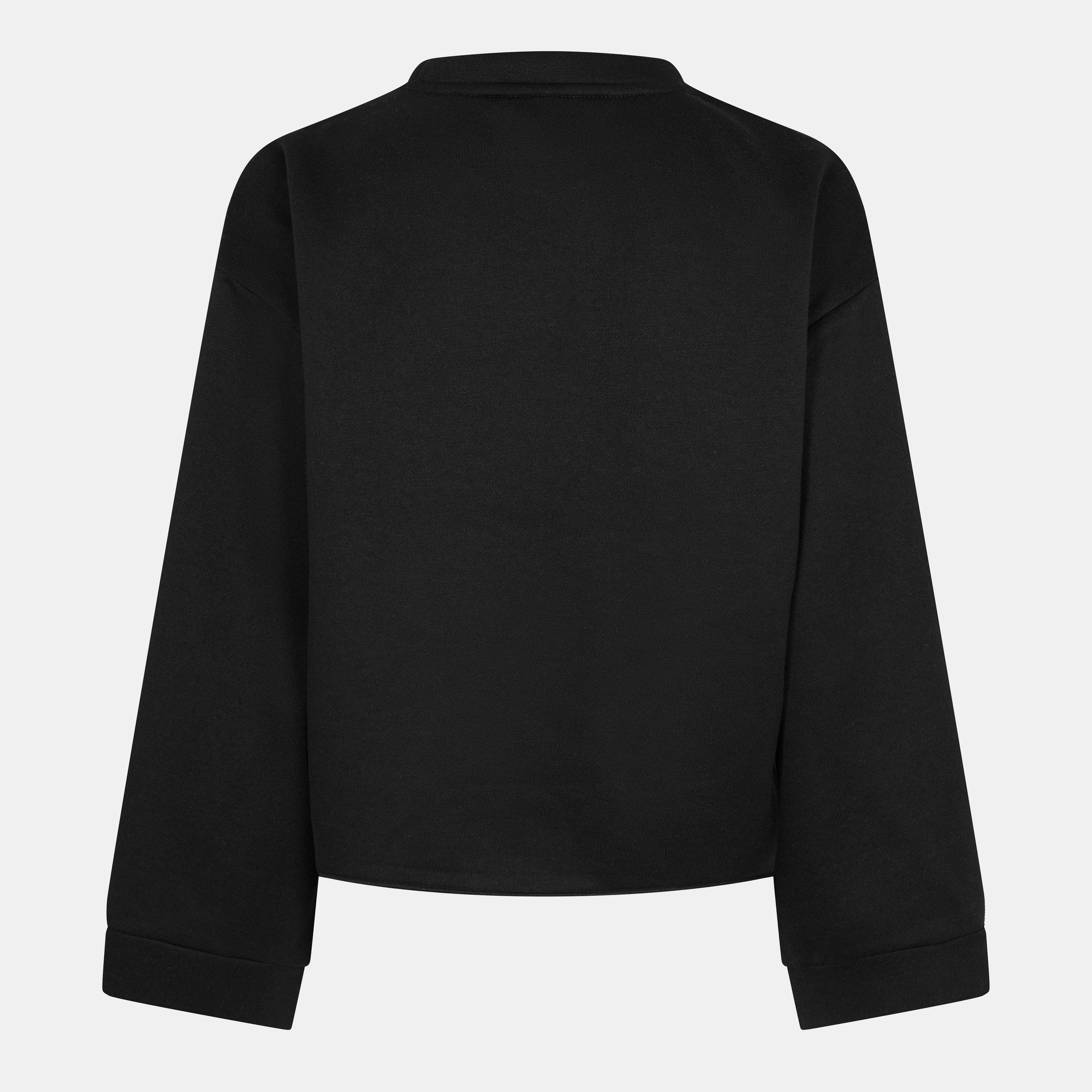 Sort - Vero Moda - Laila Long-Sleeve Crew Sweatshirt - 2