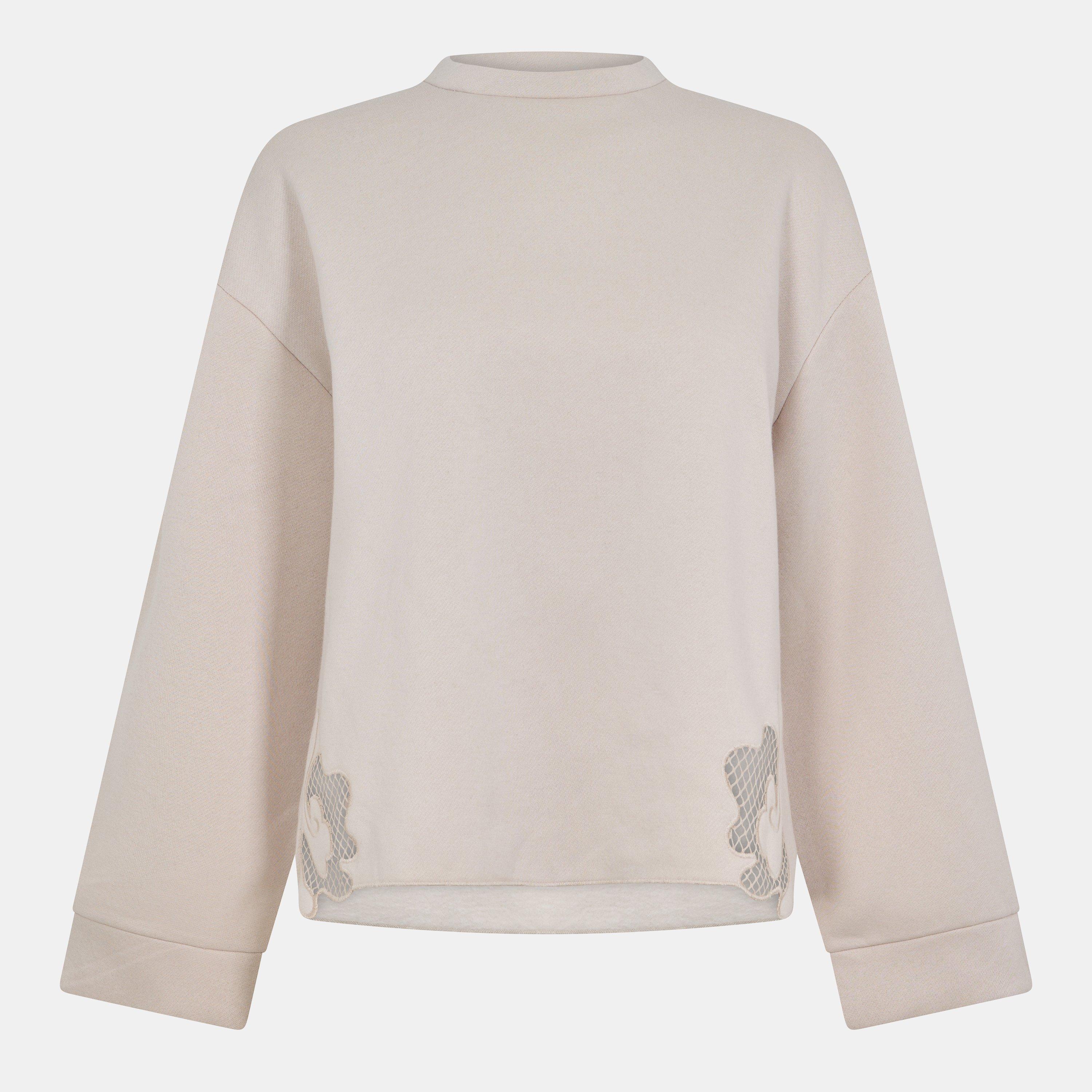 Laila Long-Sleeve Crew Sweatshirt
