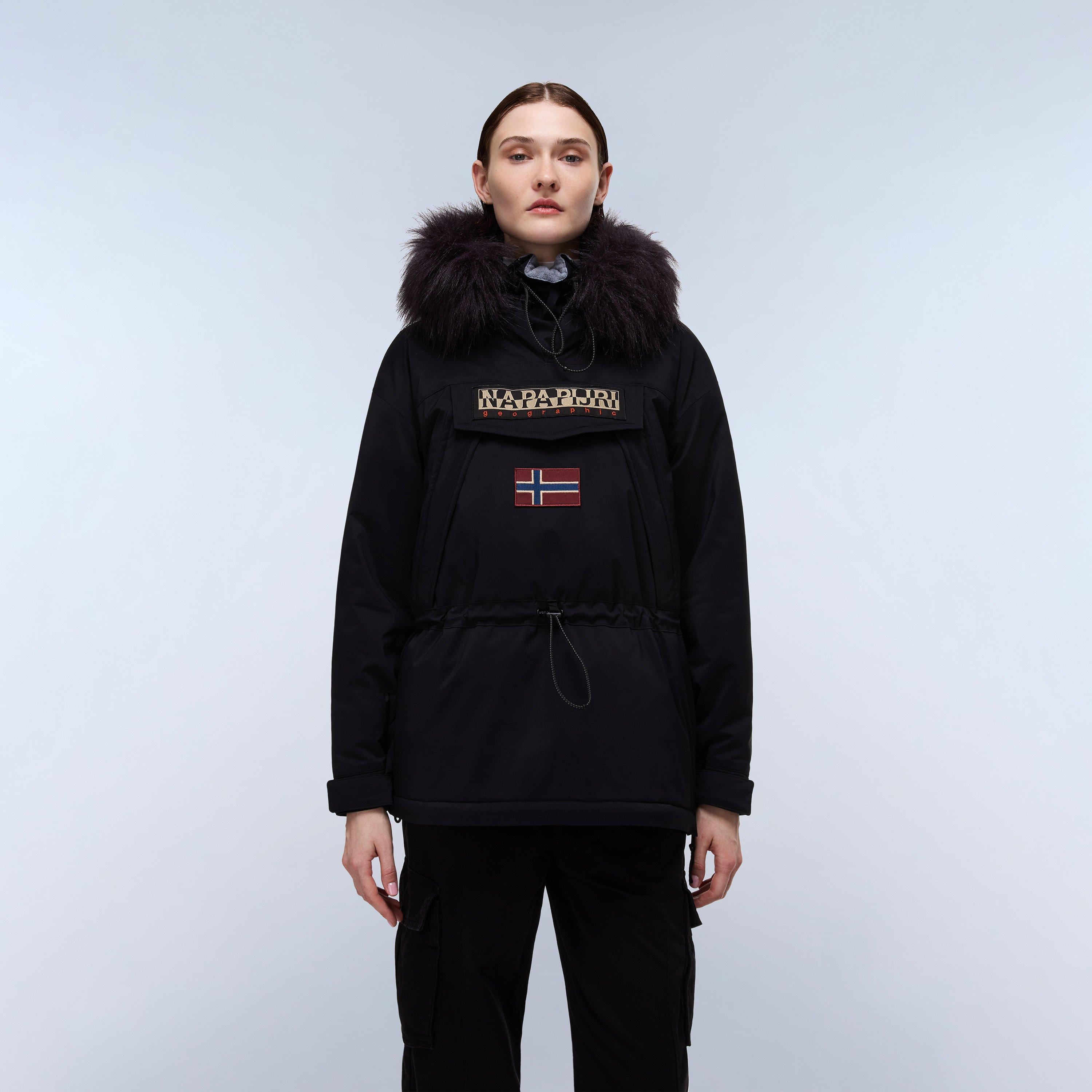 Black - Napapijri - Women's Skidoo Waterproof Short Puffer Jacket - 3