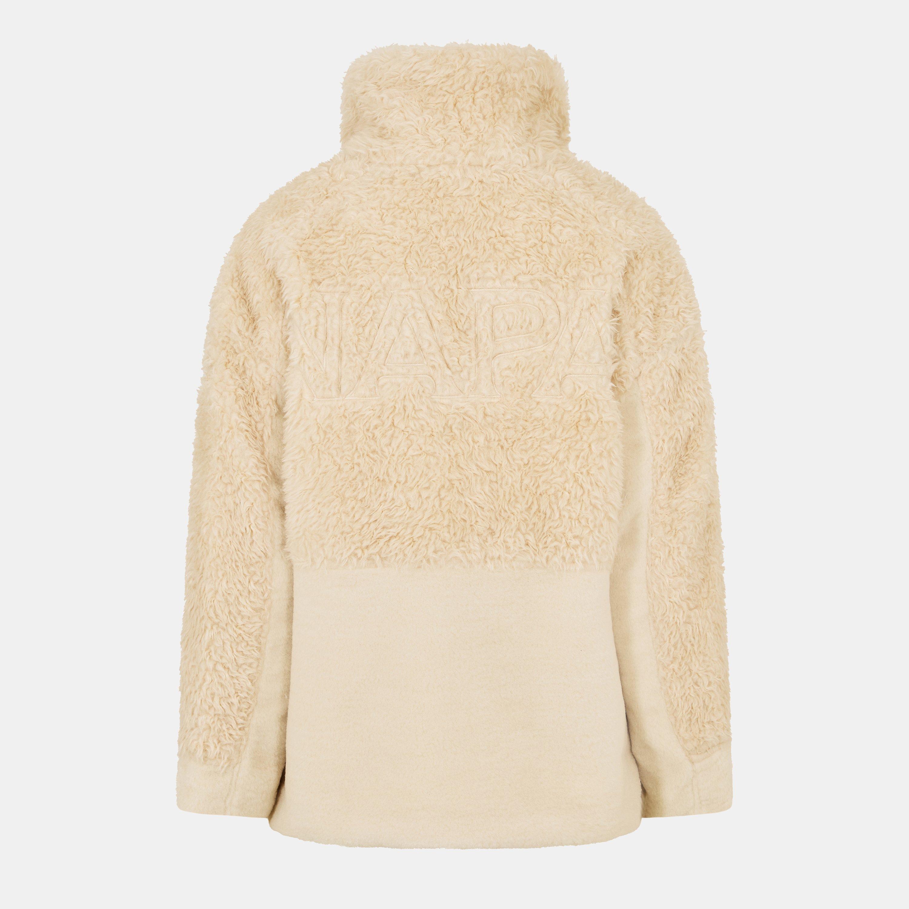 Beige Dimity - Napapijri - Women's Napa Falkner Teddy Coat - 2