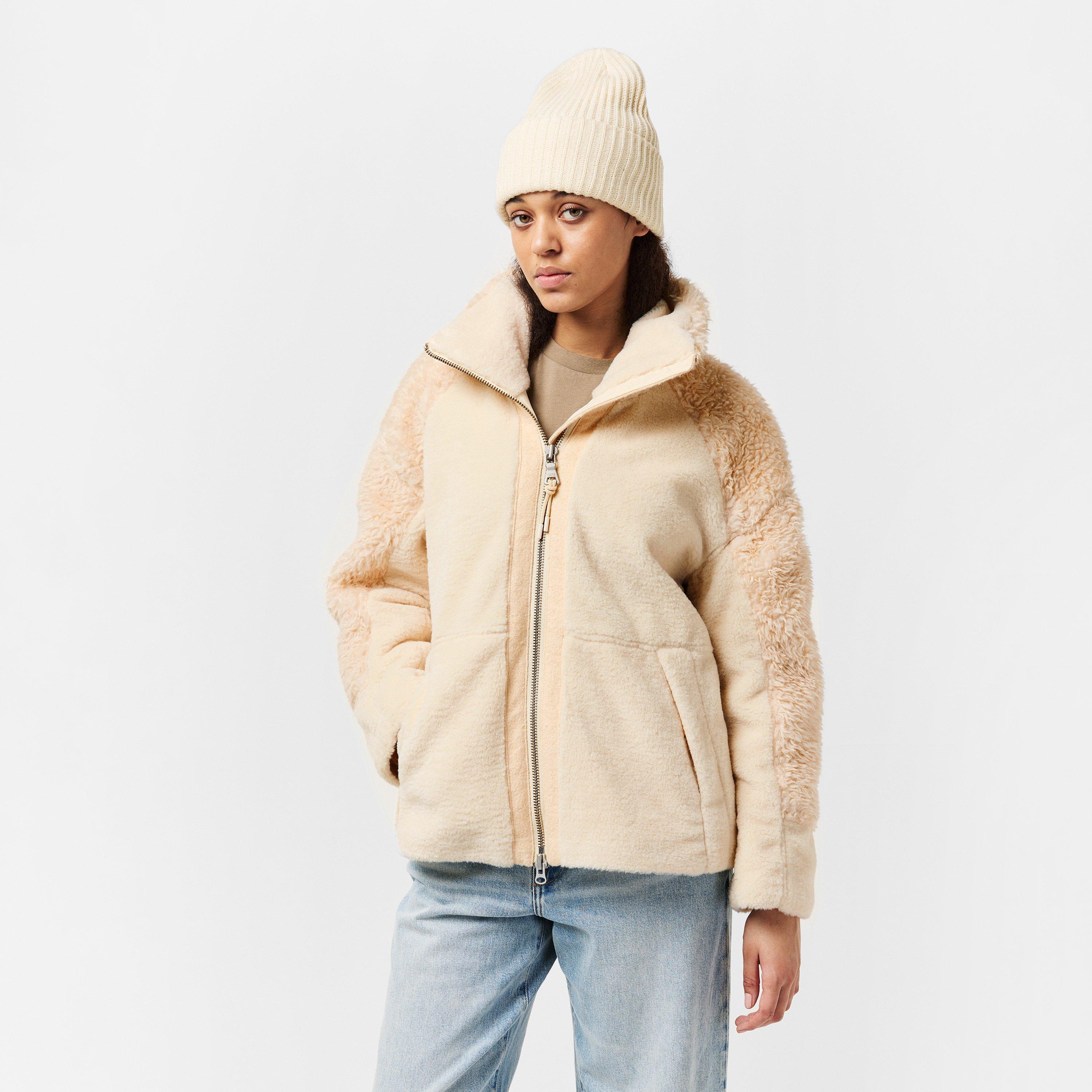 Beige Dimity - Napapijri - Women's Napa Falkner Teddy Coat - 3