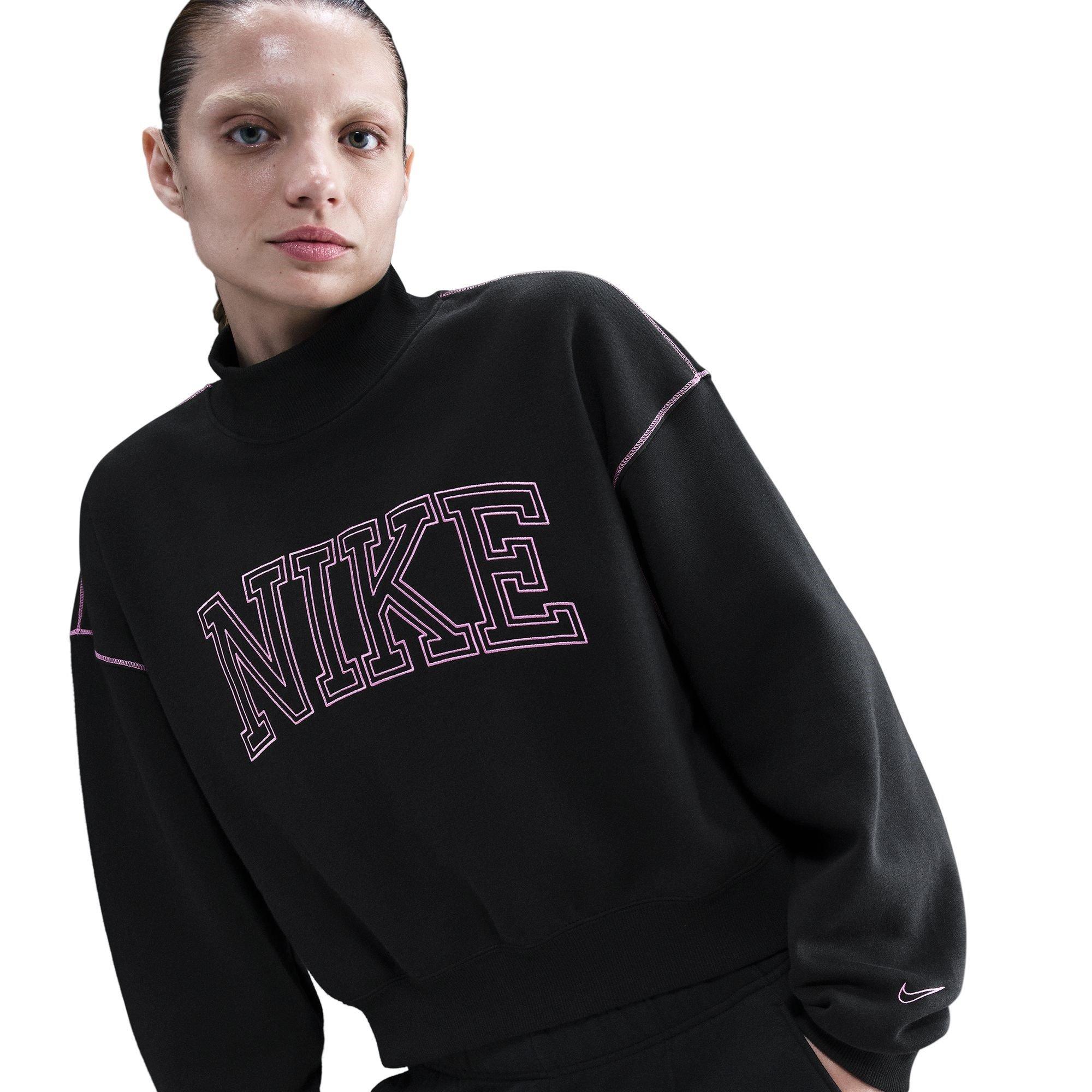 Nike Women's Phnx Speed Crew Ld54 - Black/Pink - 8 (XS)