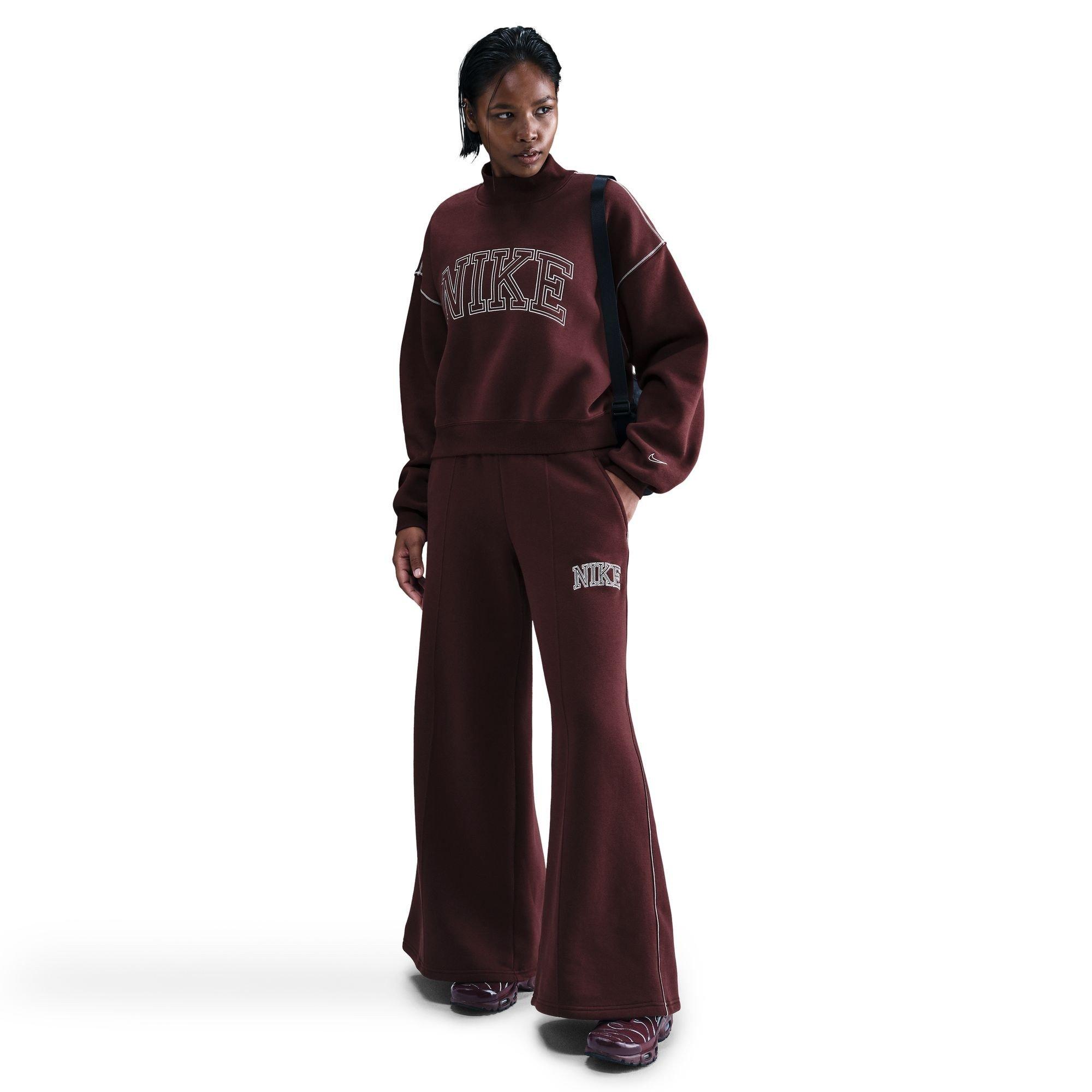 Burgundy Crush - Nike - Women's Speed Crew Sweatshirt - 3