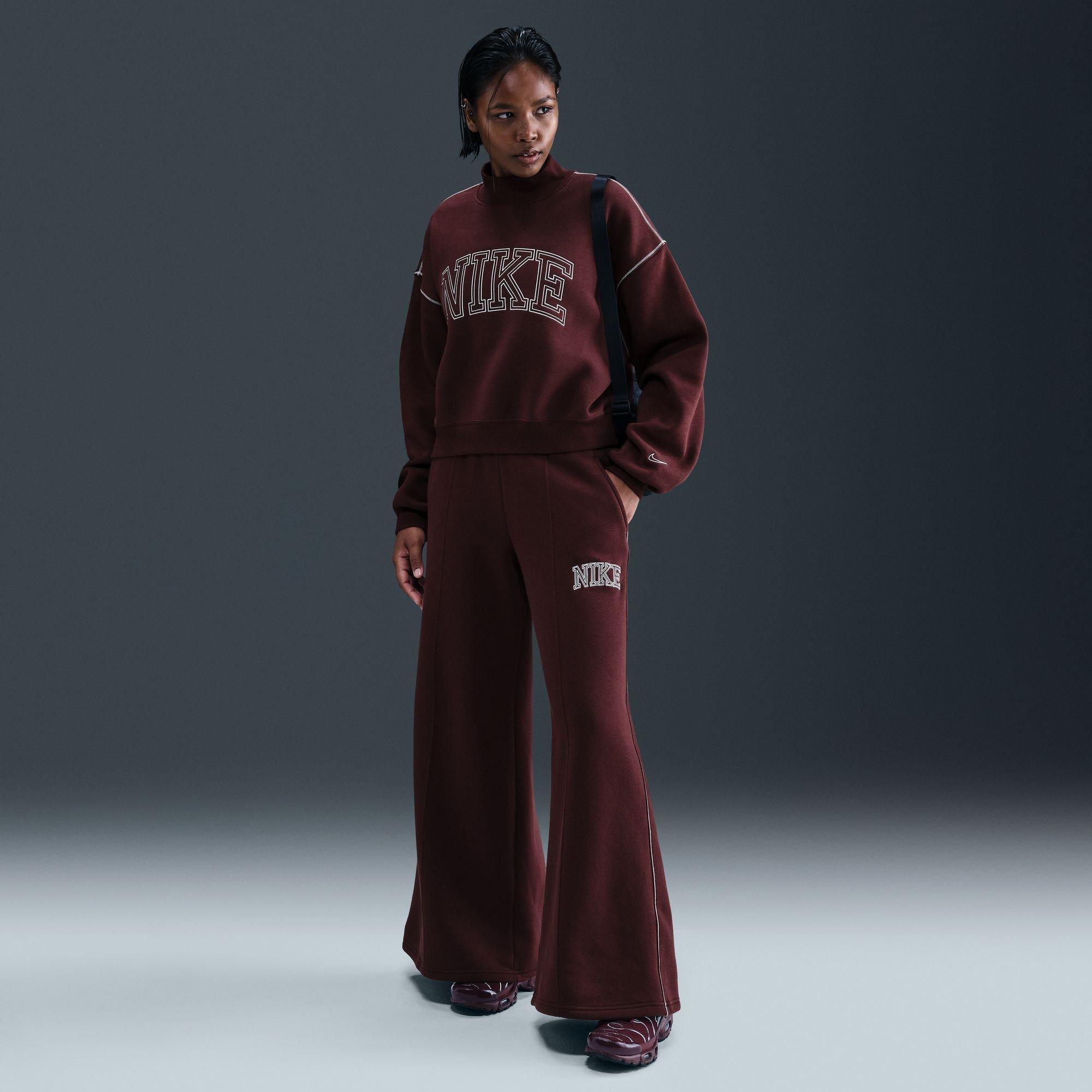 Burgundy Crush - Nike - Women's Speed Crew Sweatshirt - 7