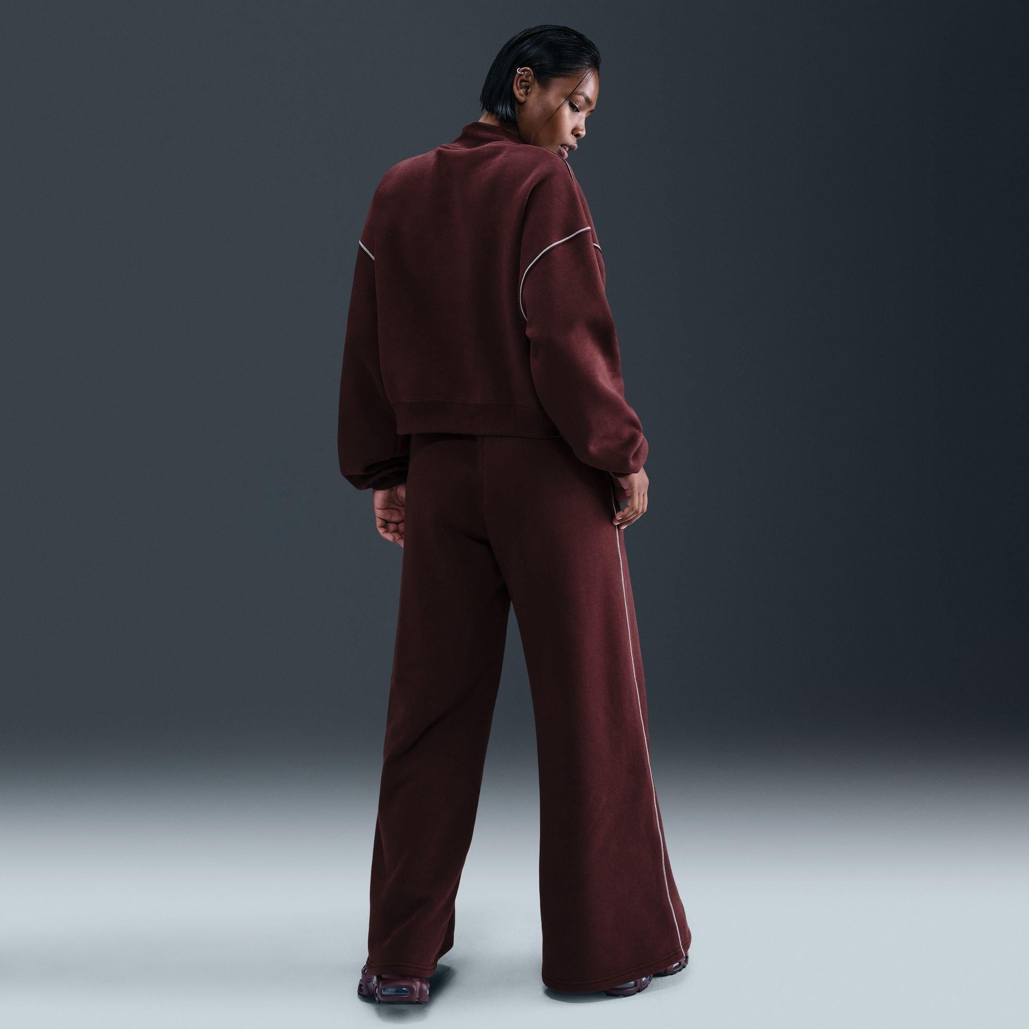 Burgundy Crush - Nike - Women's Speed Crew Sweatshirt - 8