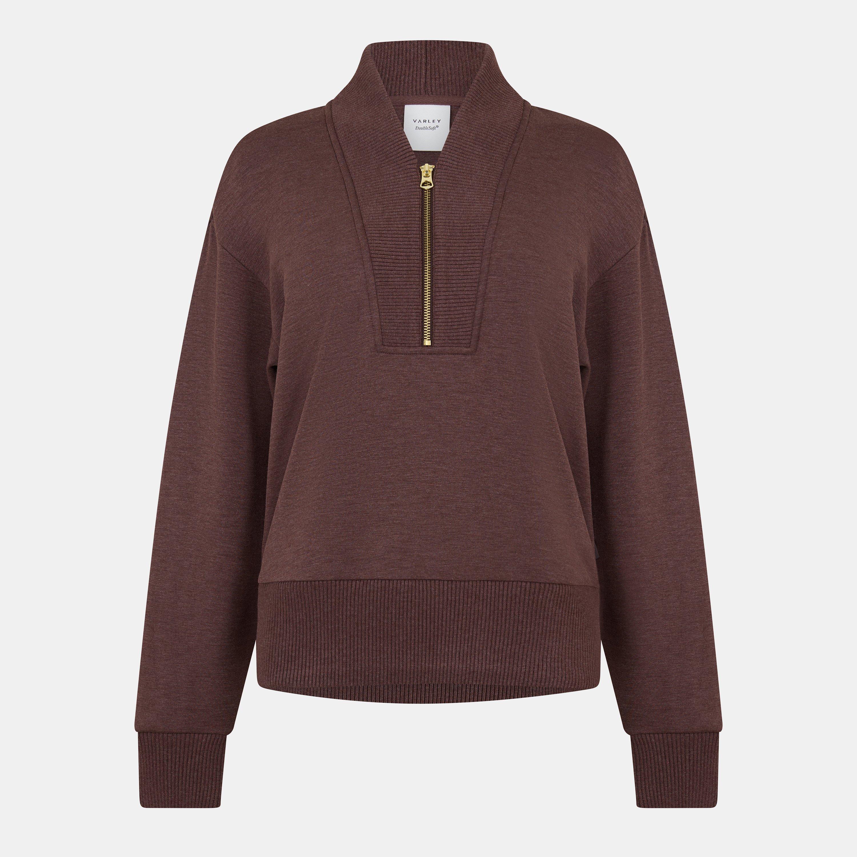 CB Marl - Varley - Women's Sally Quarter-Zip Fleece - 1