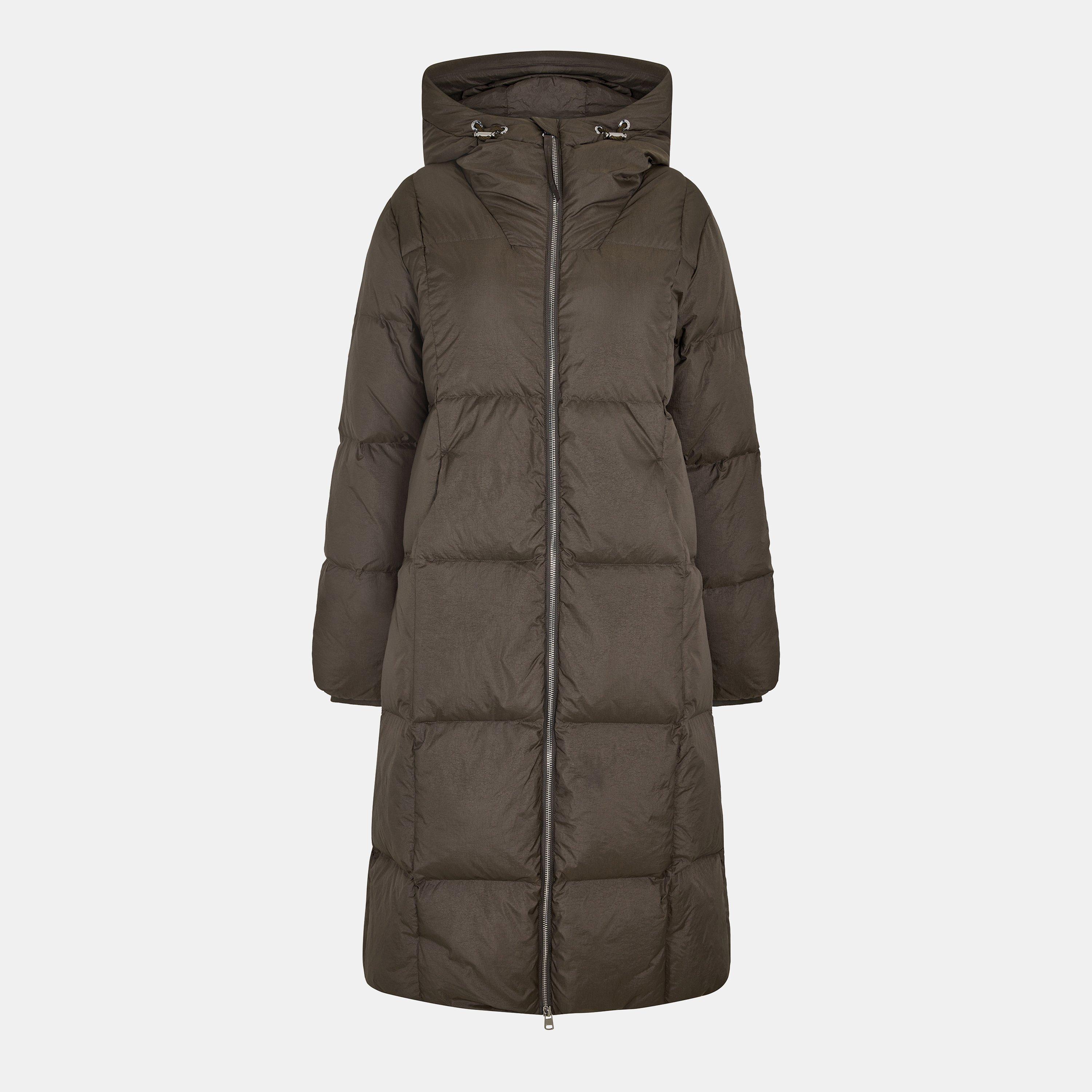 D Olv M - Varley - Womens Katya Long Down Puffer - 1