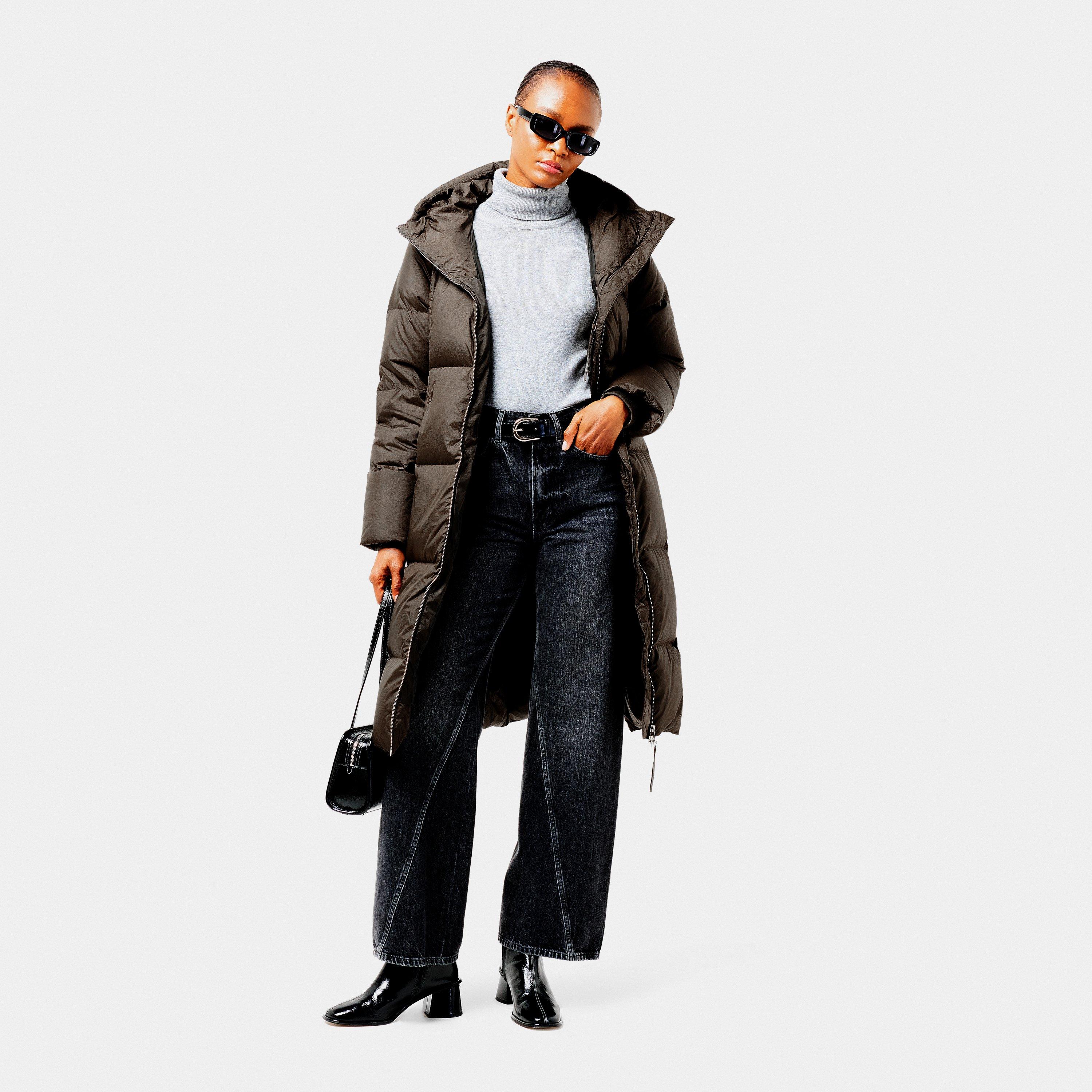 D Olv M - Varley - Womens Katya Long Down Puffer - 6