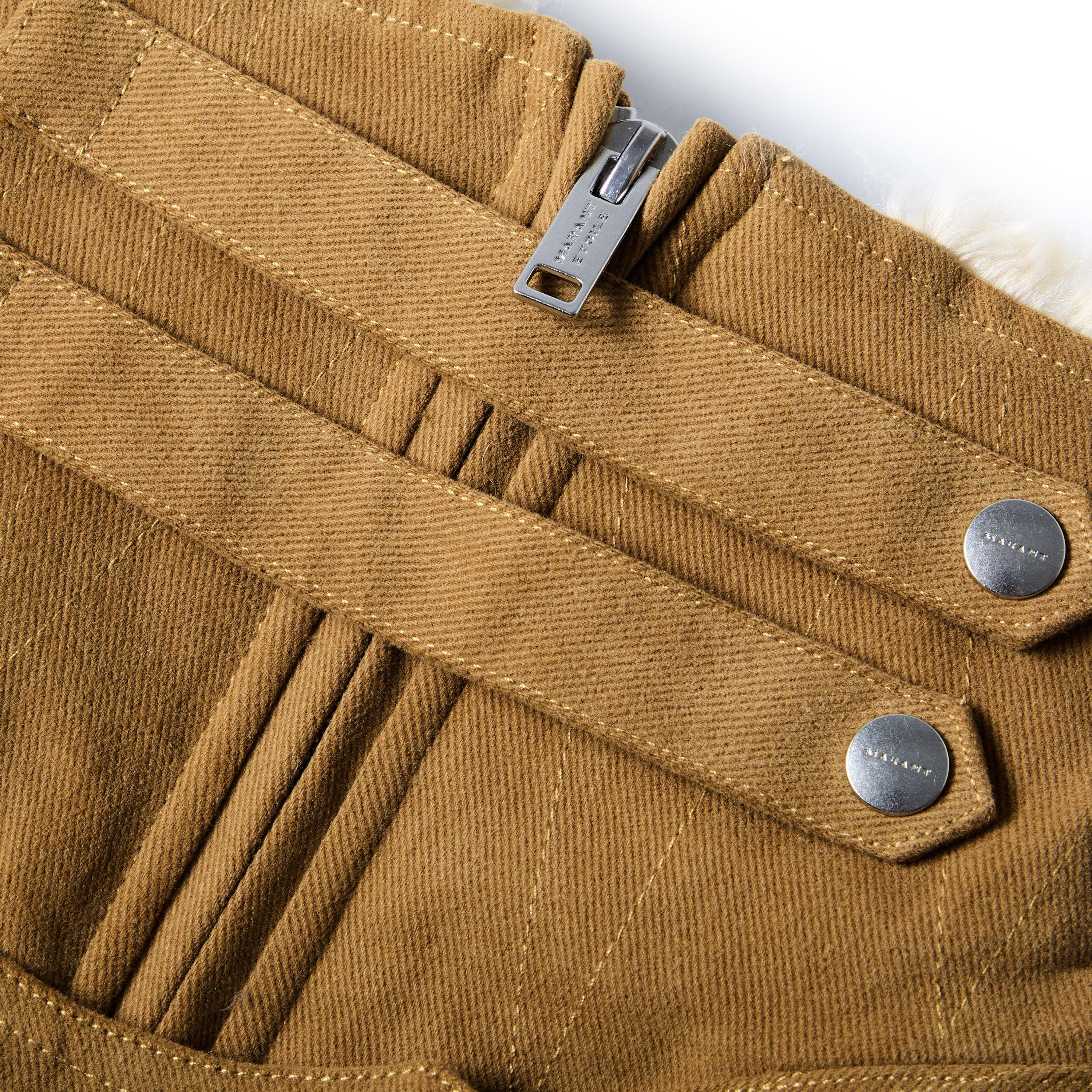 Camel - Marant Etoile - Women's Oana Bomber Jacket - 5