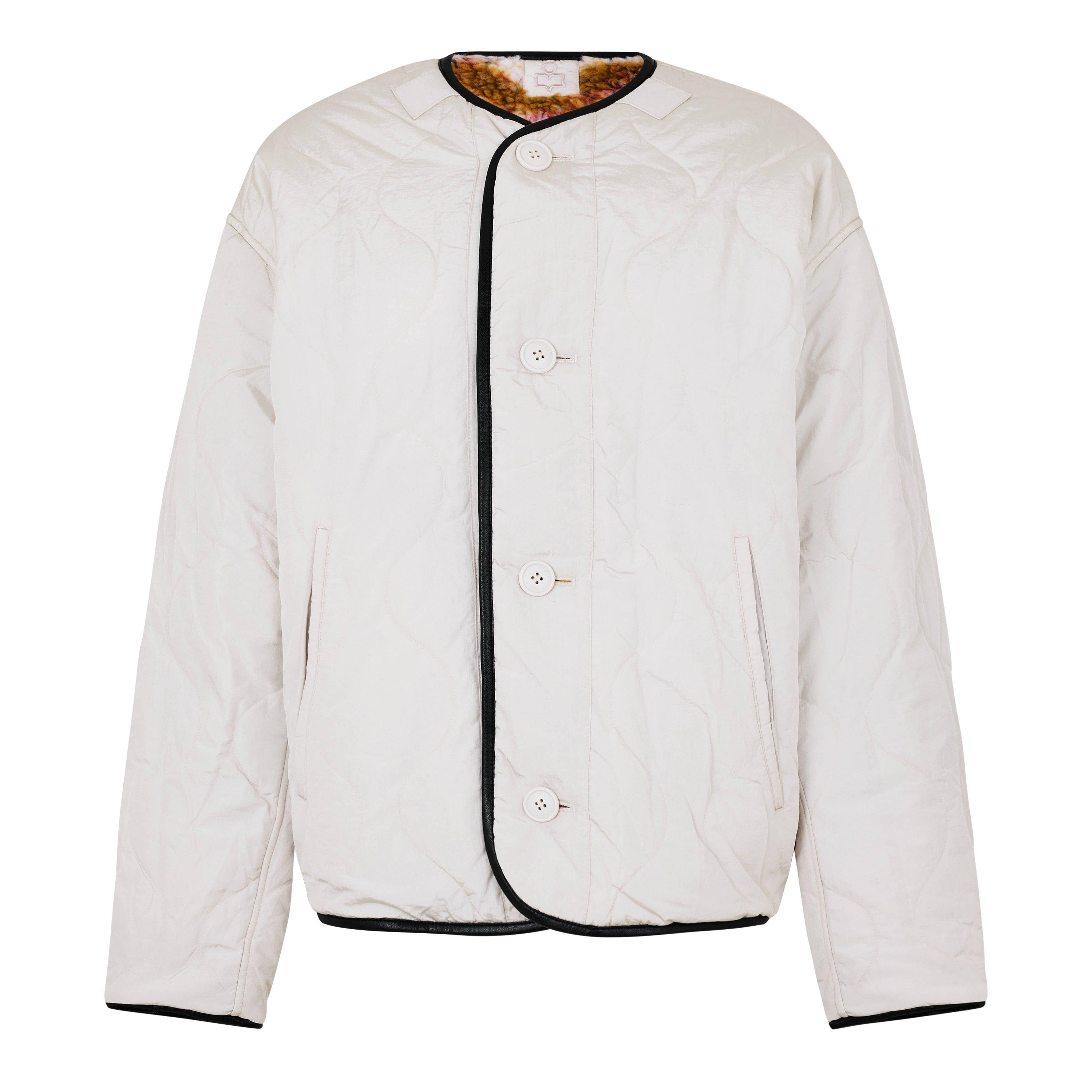 Ecru/Ochre - Marant Etoile - Isabel Umala Jacket Ld62 - 7