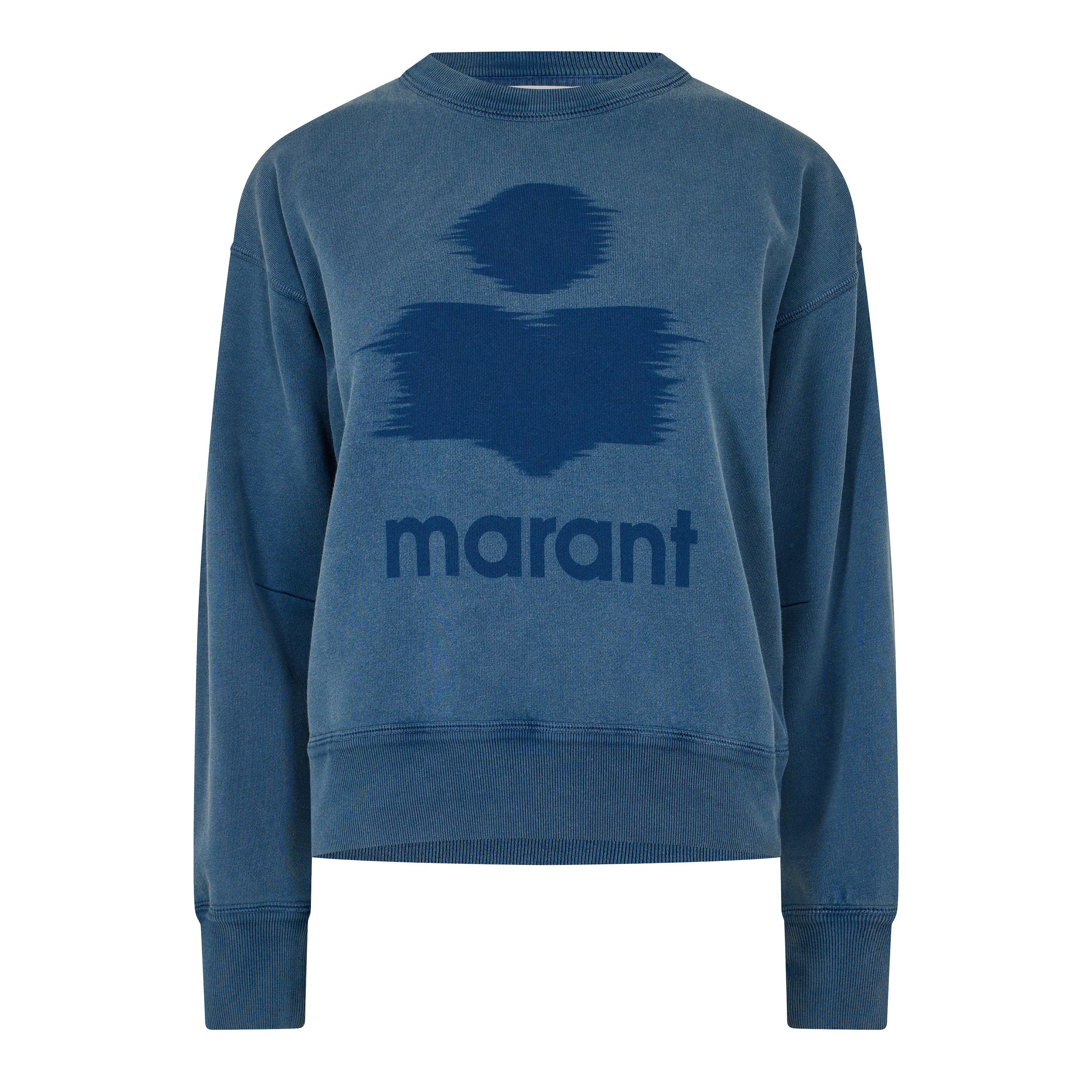Marant Etoile Women's Mobyli Sweat Crew Sweatshirt - Indigo - Size 8 (36)