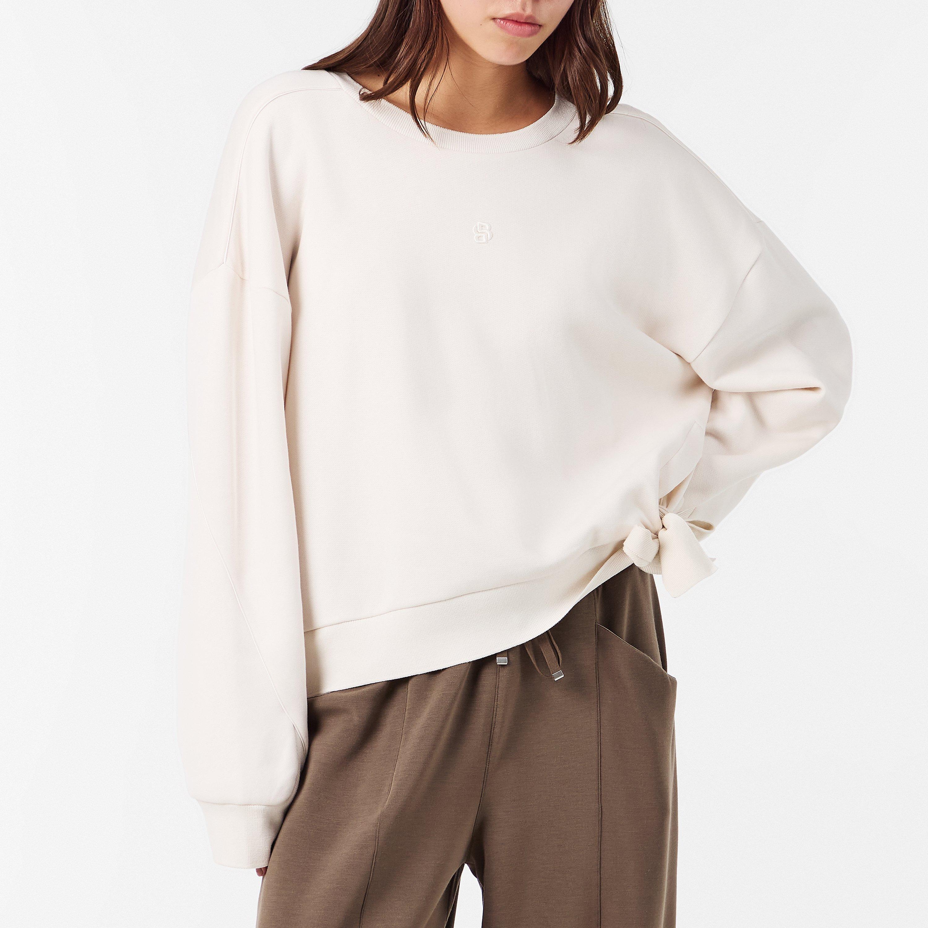 Open White 118 - Boss - Women's Essega Crew Sweater - 3