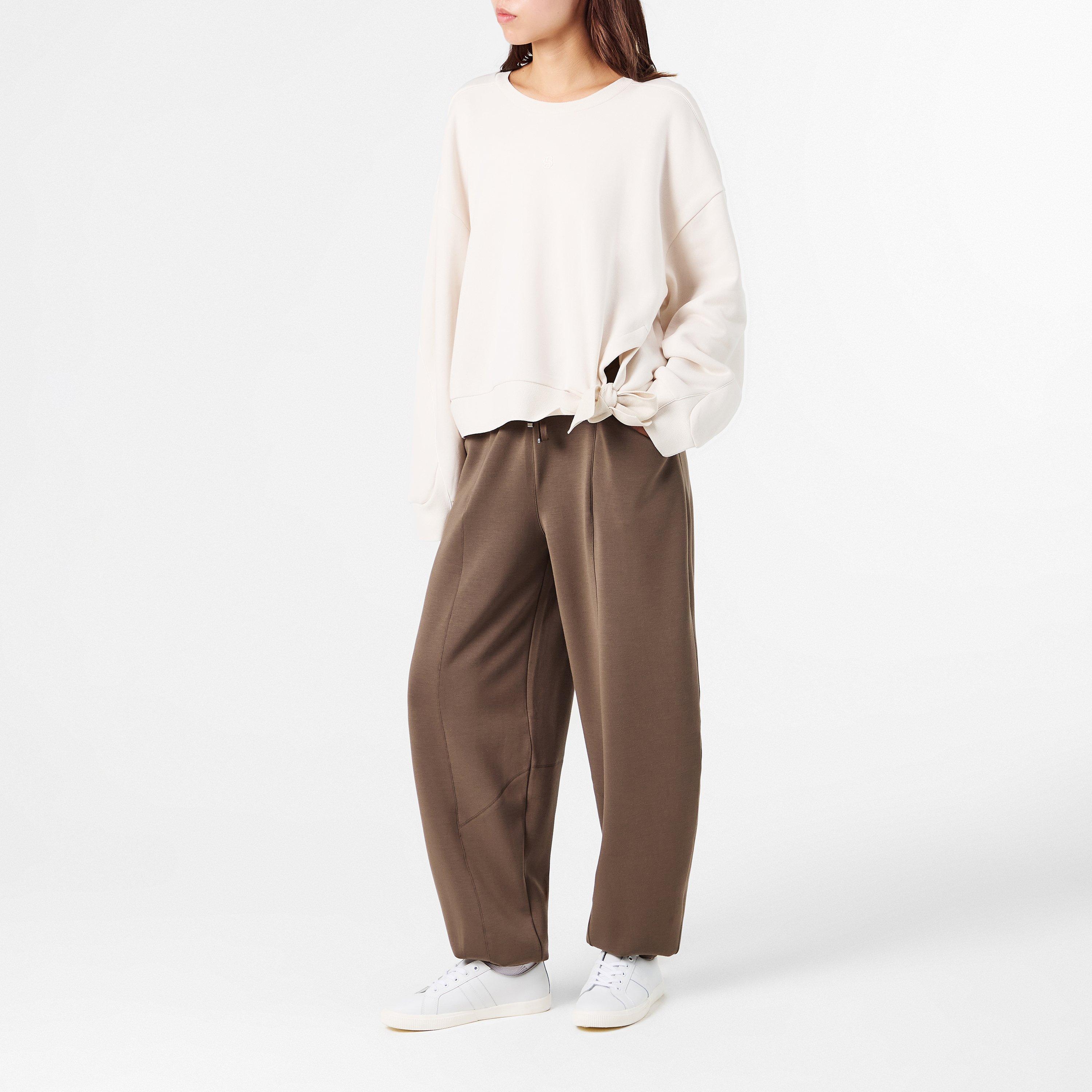 Open White 118 - Boss - Women's Essega Crew Sweater - 6