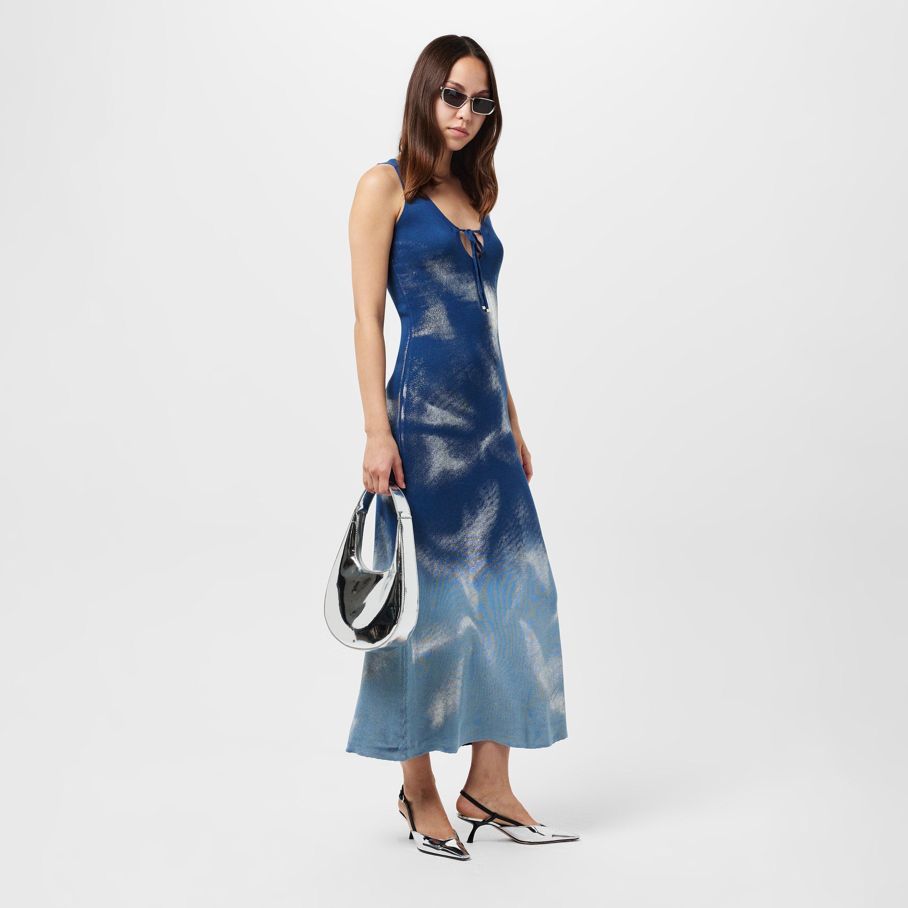 Faded Denim - Diesel - Women's Idelle Knitted Jumper Dress - 6