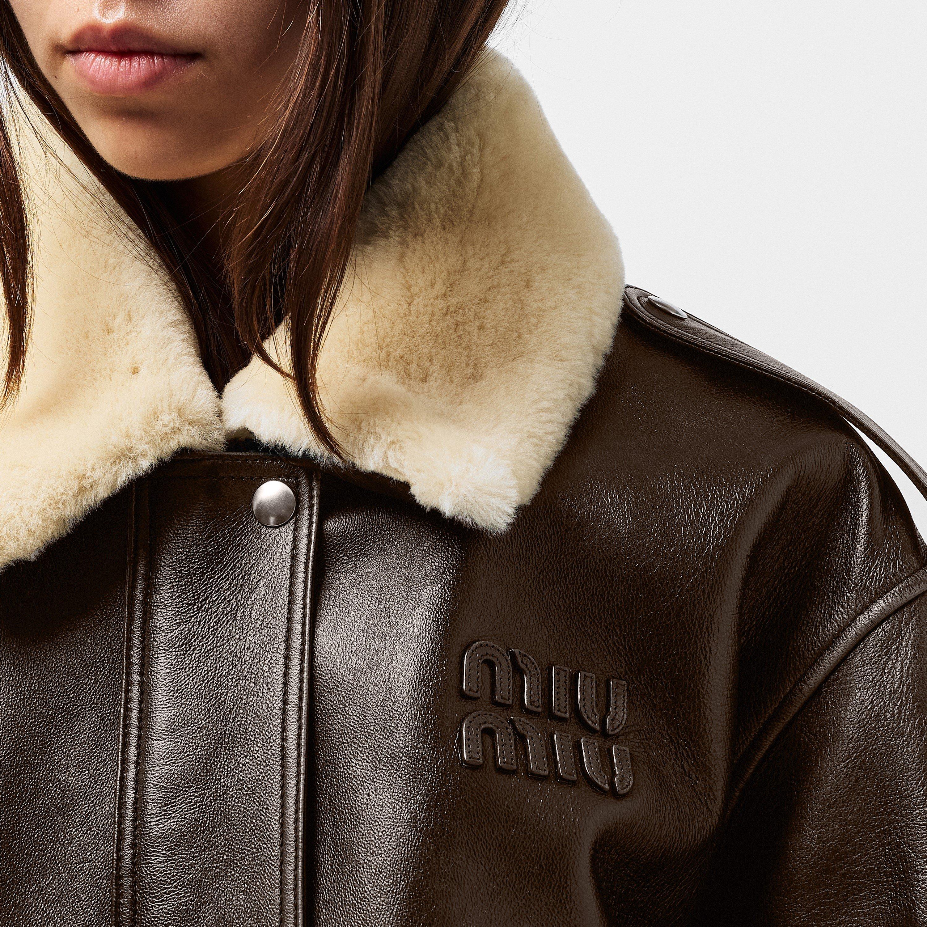 Miu Miu Women's Leather Jacket | Flannels
