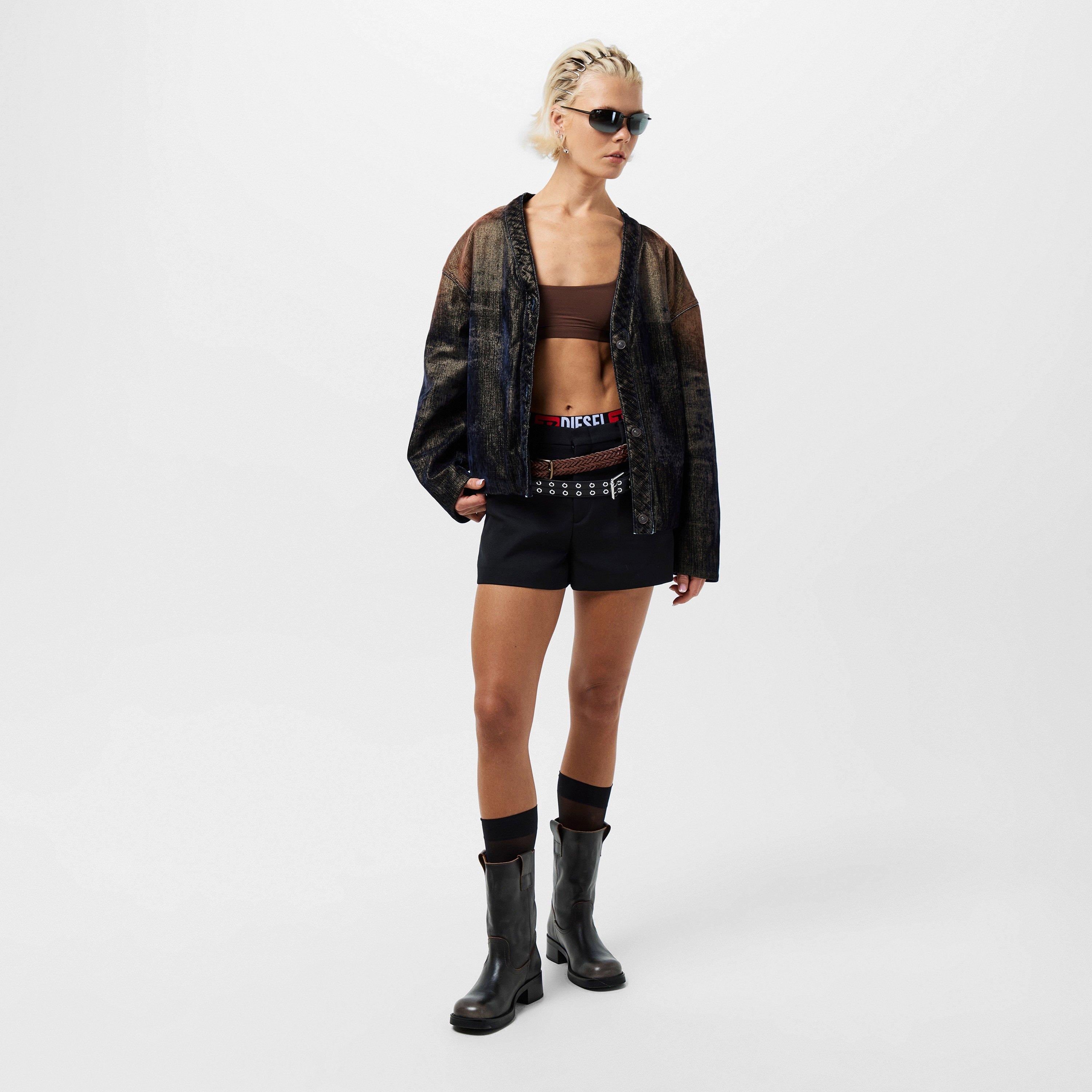 Blue Denim - Diesel - Women's  Classic Denim Jacket - 6