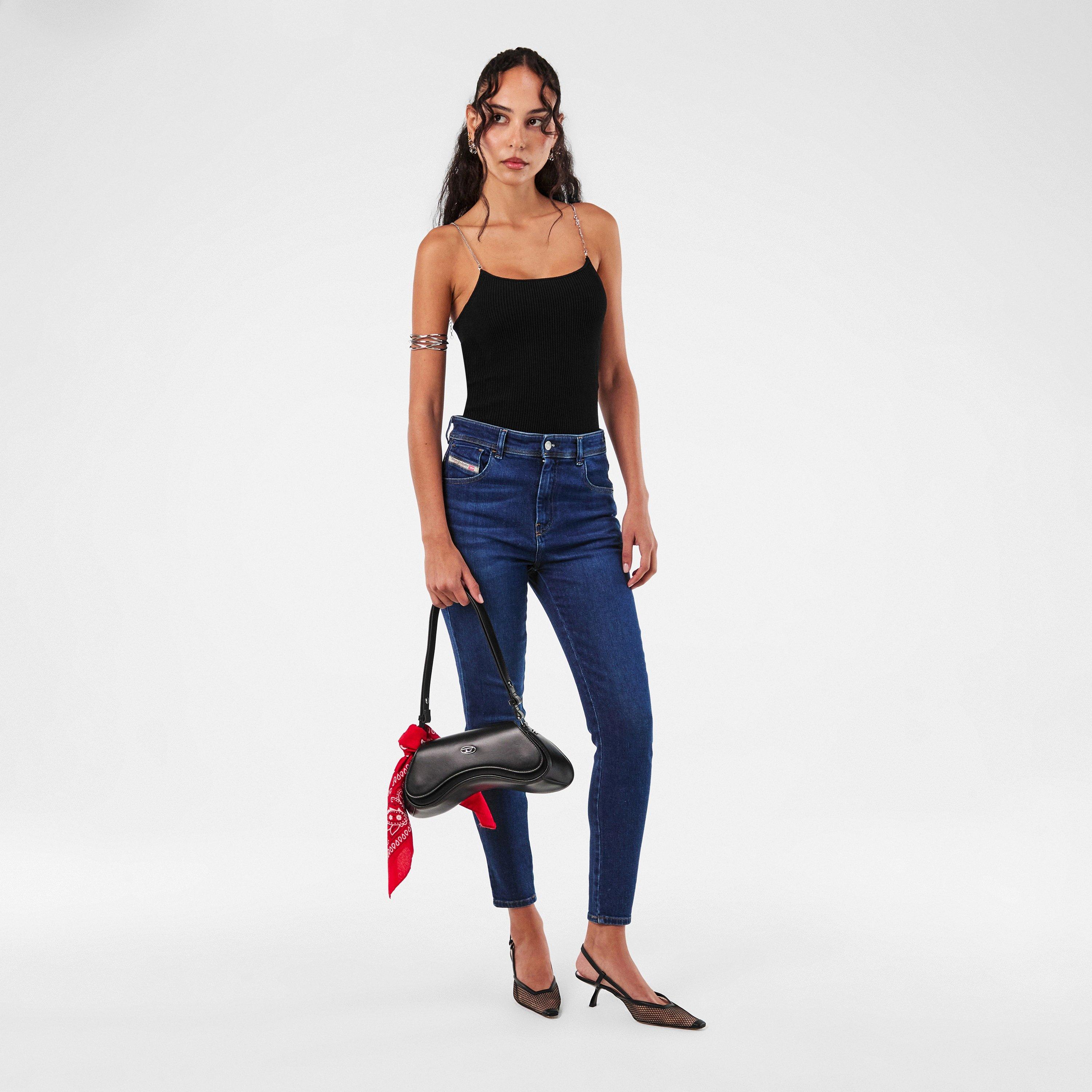 Black Black - Diesel - Women's Virgee Lined Hoodie - 6