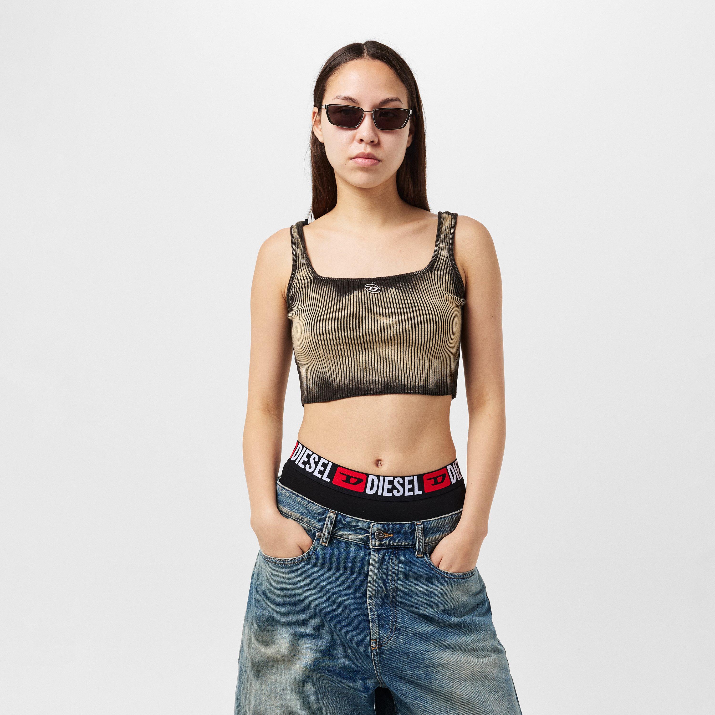 Black+Beige - Diesel - Women's Deidra Lined Hoodie - 3