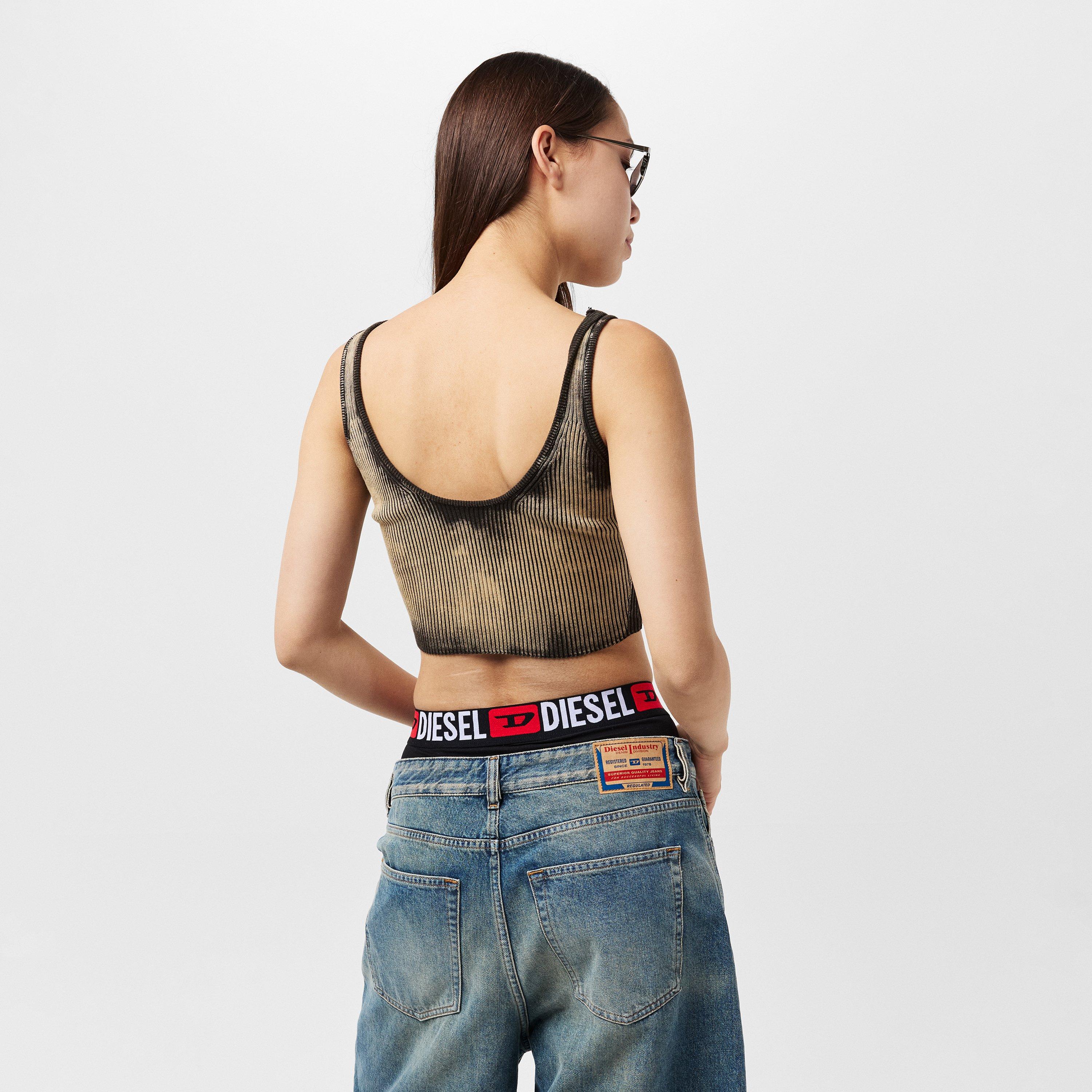 Black+Beige - Diesel - Women's Deidra Lined Hoodie - 4